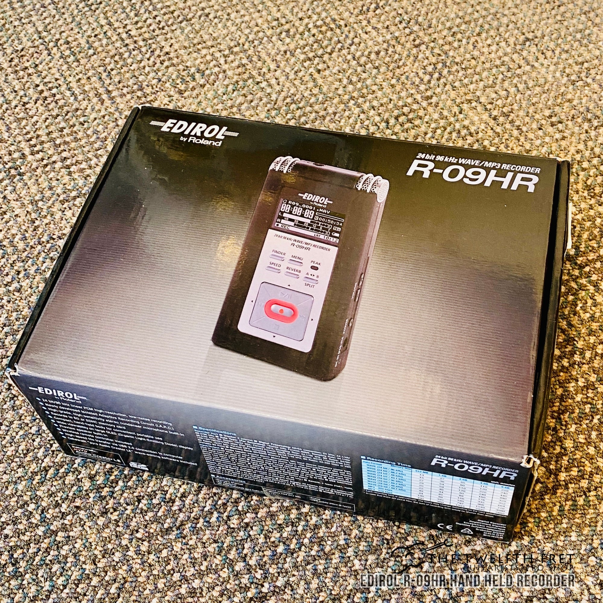 Edirol R-09HR Handheld Recorder - The Twelfth Fret