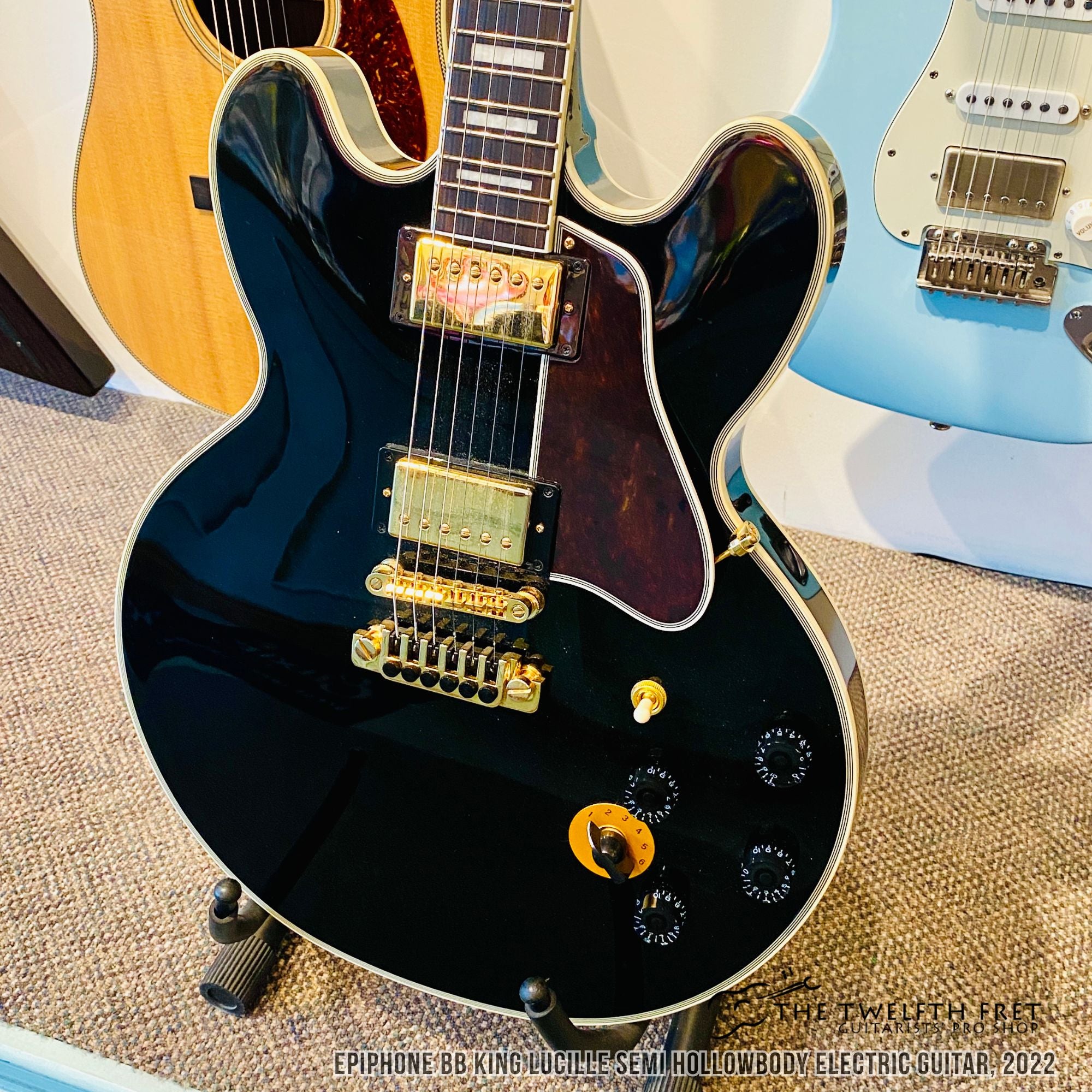 Epiphone BB King Lucille Semi Hollowbody Electric Guitar, 2022 - The Twelfth Fret