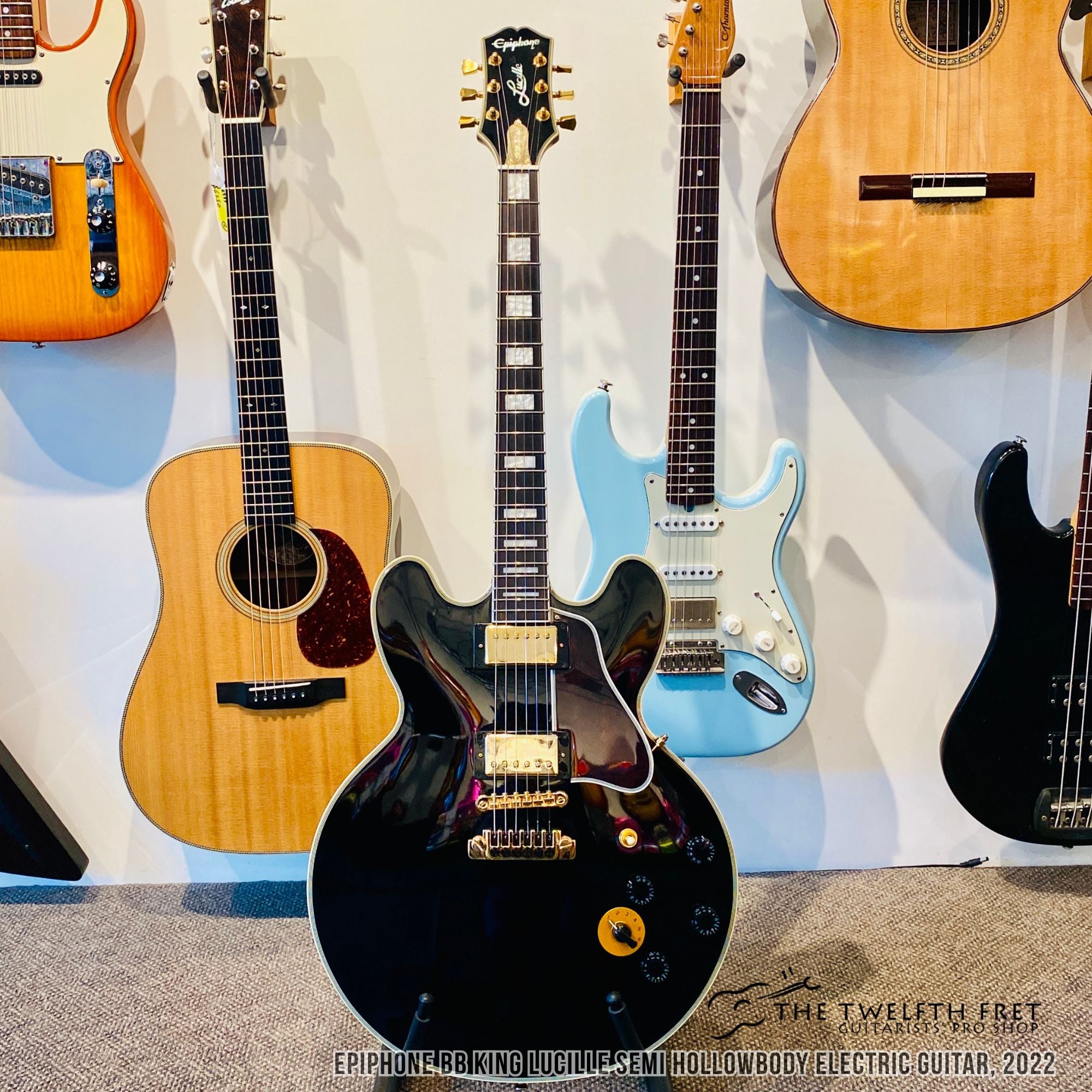 Epiphone BB King Lucille Semi Hollowbody Electric Guitar, 2022 - The Twelfth Fret