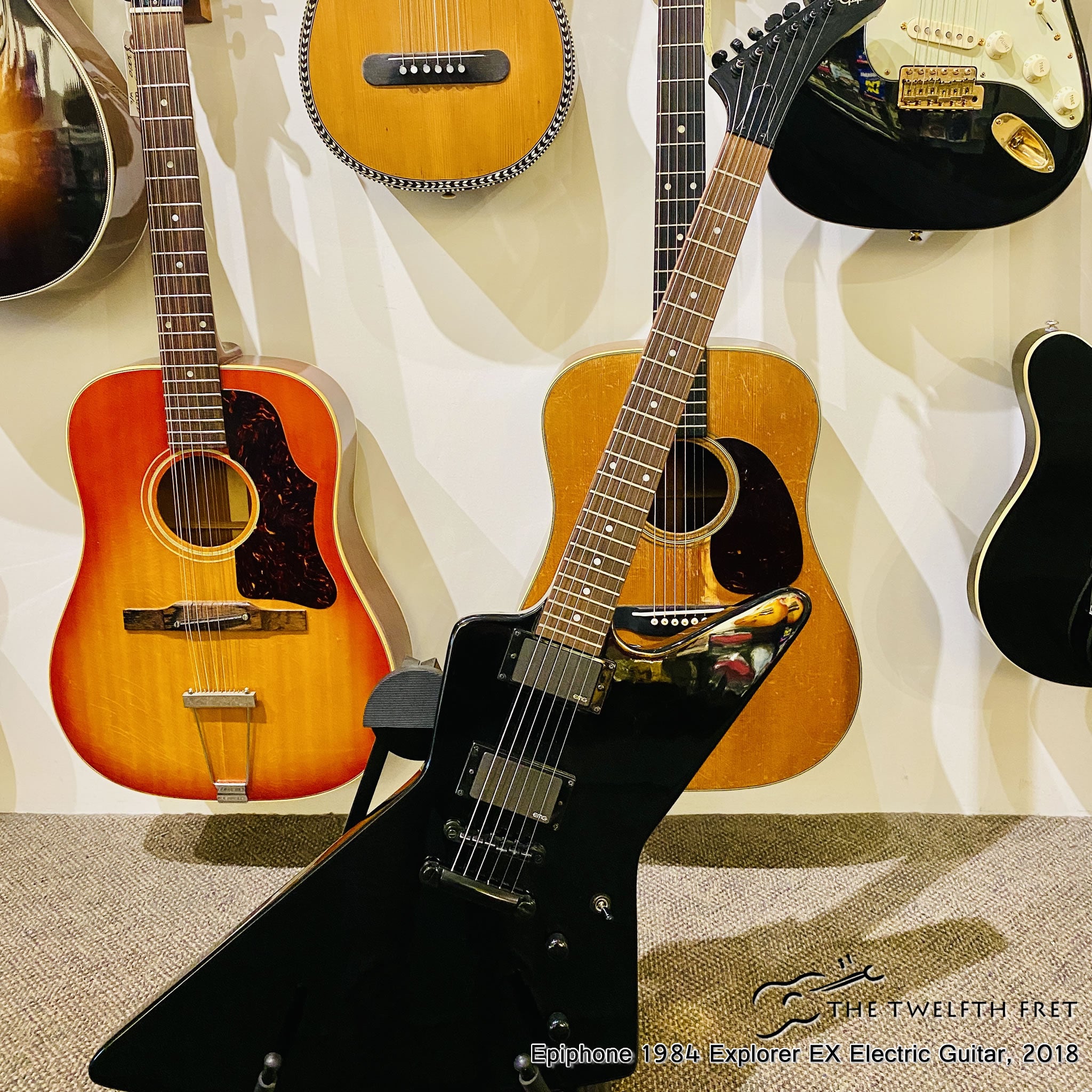 Epiphone 1984 Explorer EX Electric Guitar, 2018 [USED] - The