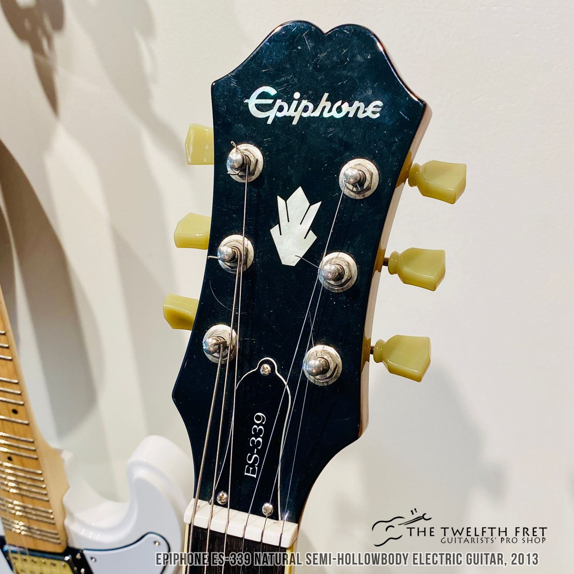 Epiphone ES-339 Natural Semi-Hollowbody Electric Guitar, 2013 - The Twelfth Fret