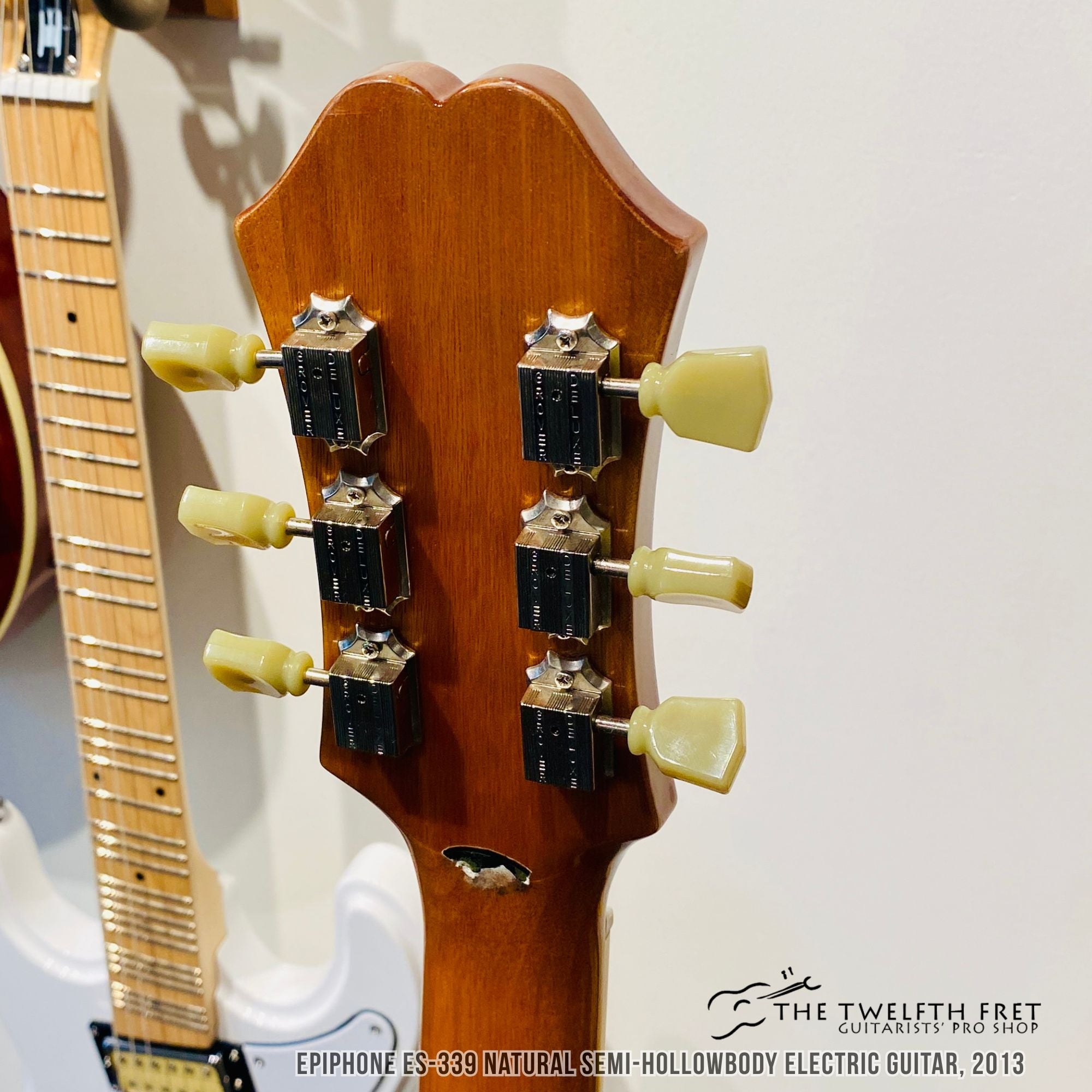 Epiphone ES-339 Natural Semi-Hollowbody Electric Guitar, 2013 - The Twelfth Fret