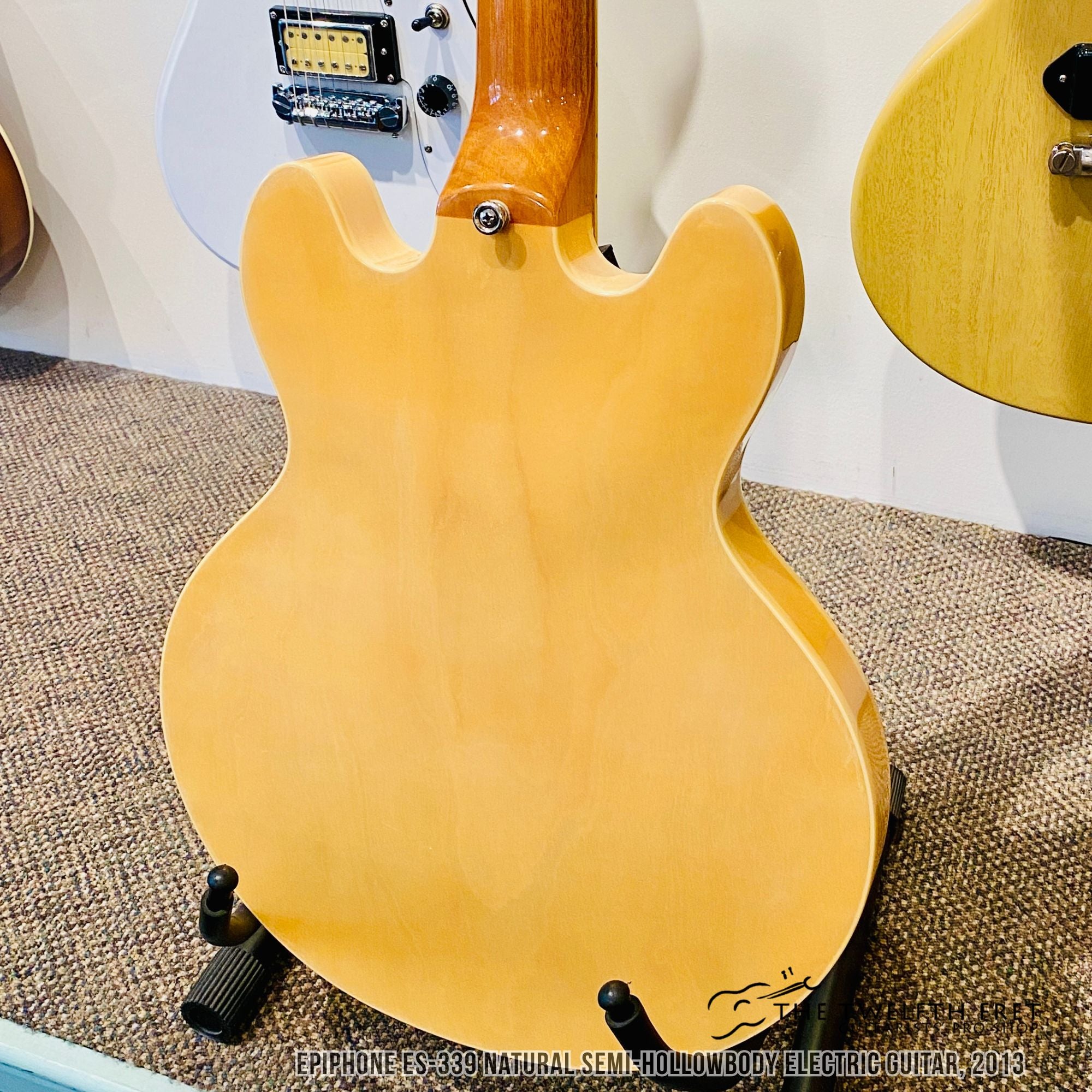 Epiphone ES-339 Natural Semi-Hollowbody Electric Guitar, 2013 - The Twelfth Fret