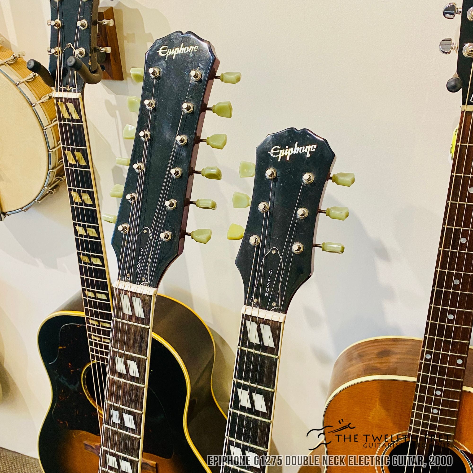 Epiphone G1275 Double Neck Electric Guitar, 2000 - The Twelfth Fret