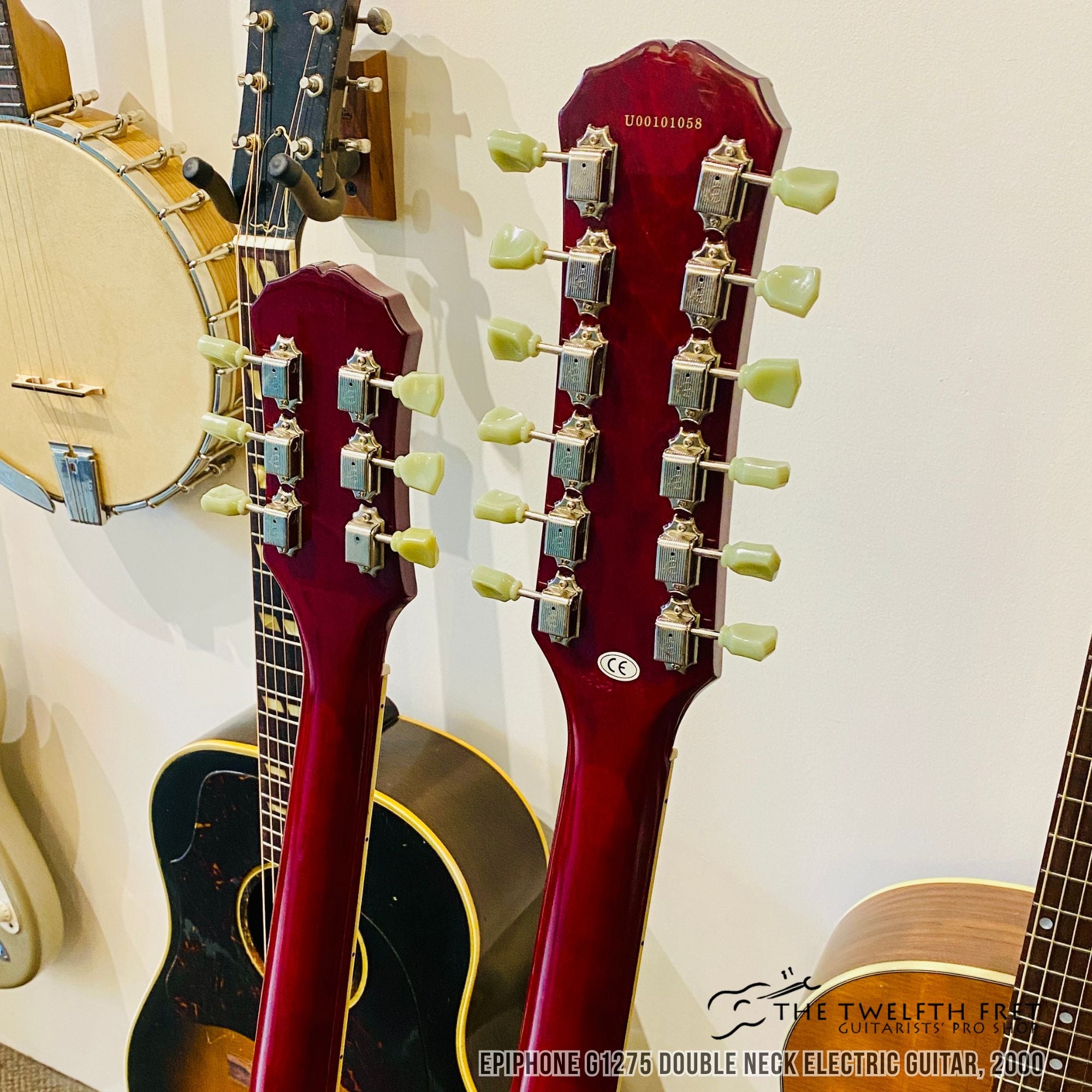 Epiphone G1275 Double Neck Electric Guitar, 2000 - The Twelfth Fret