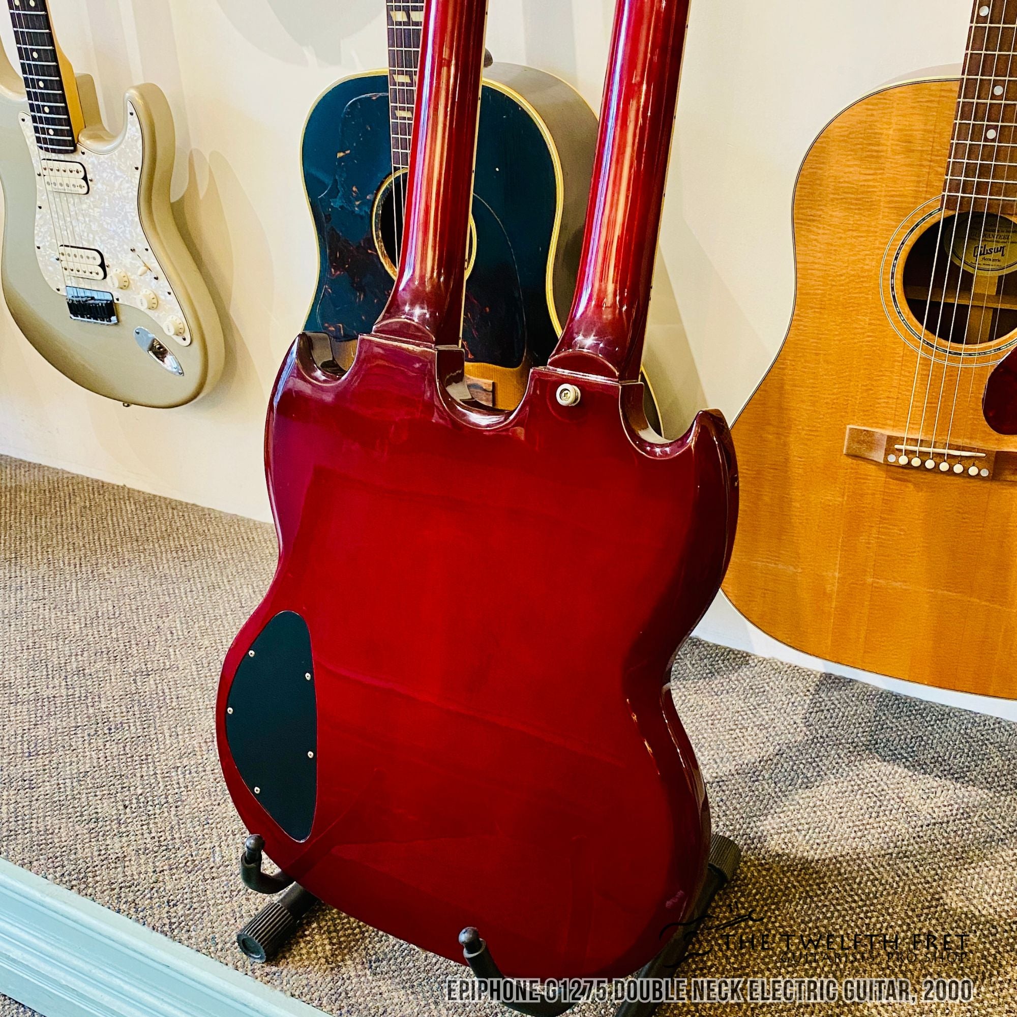 Epiphone G1275 Double Neck Electric Guitar, 2000 - The Twelfth Fret