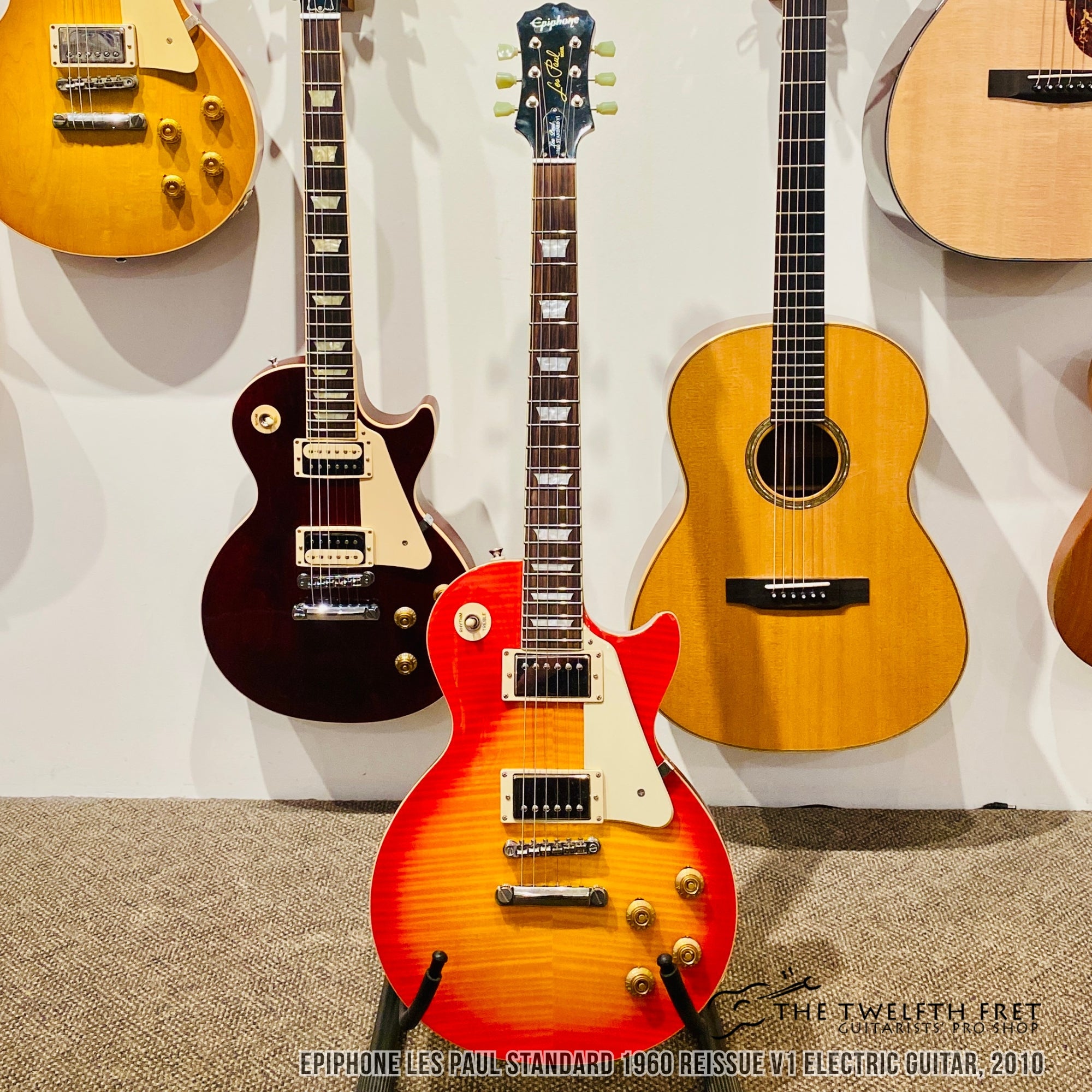 Epiphone Les Paul Standard 1960 Reissue V1 Electric Guitar, 2010