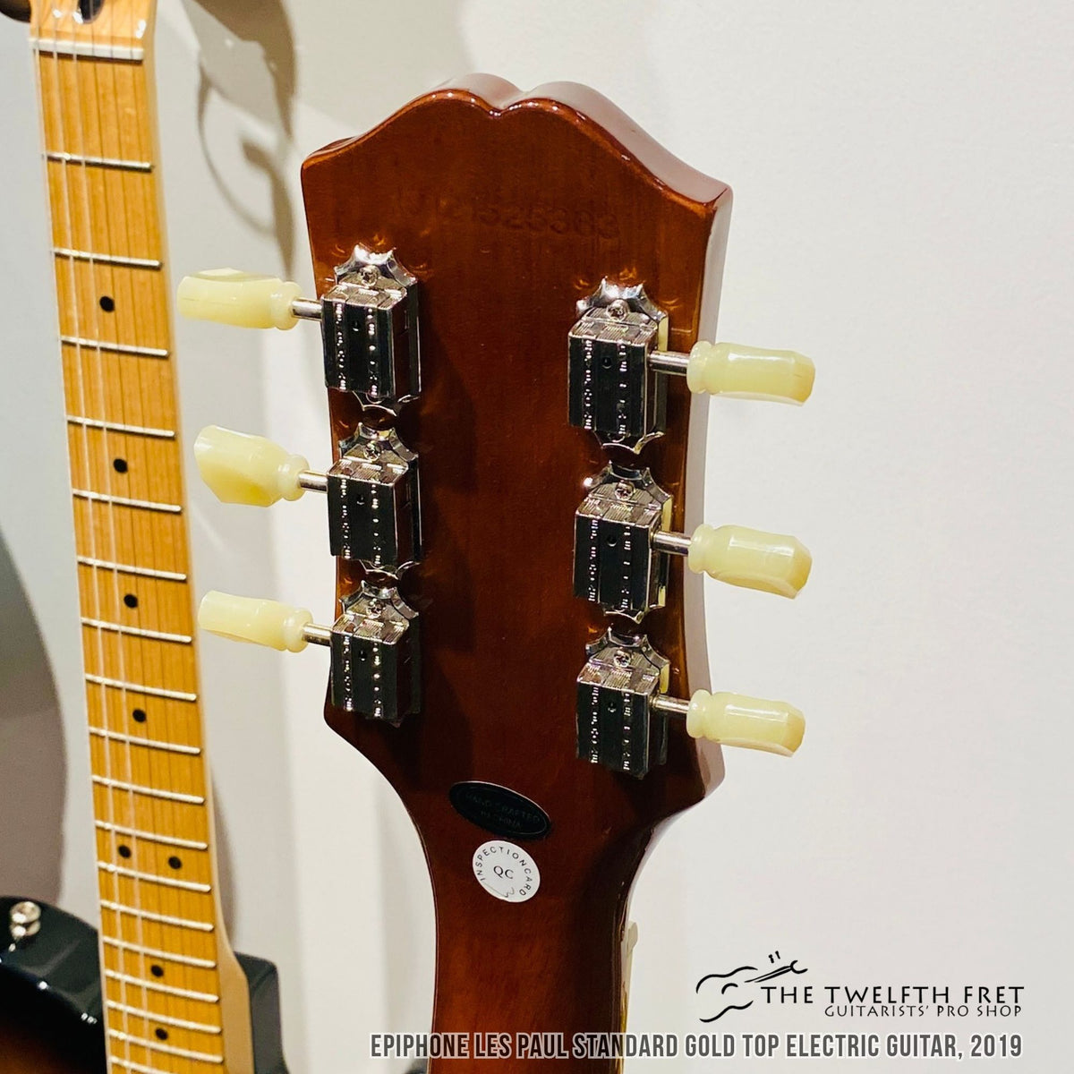 Epiphone Les Paul Standard Gold Top Electric Guitar 2019 - The Twelfth Fret