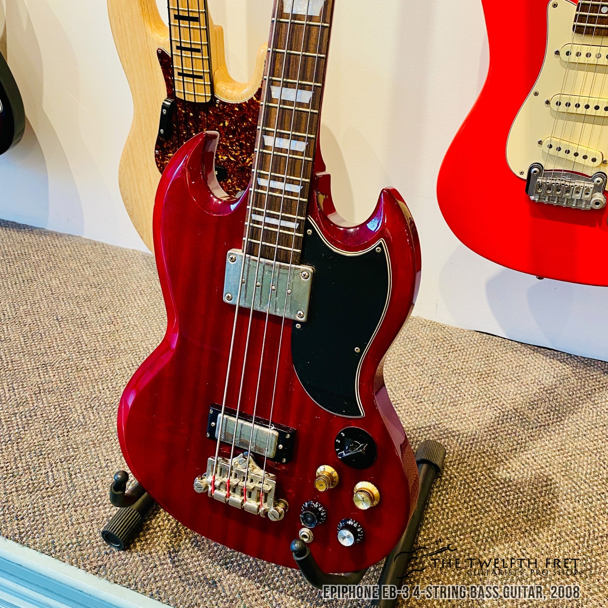 Epiphone EB-3 4-String Bass Guitar,  2008 - The Twelfth Fret