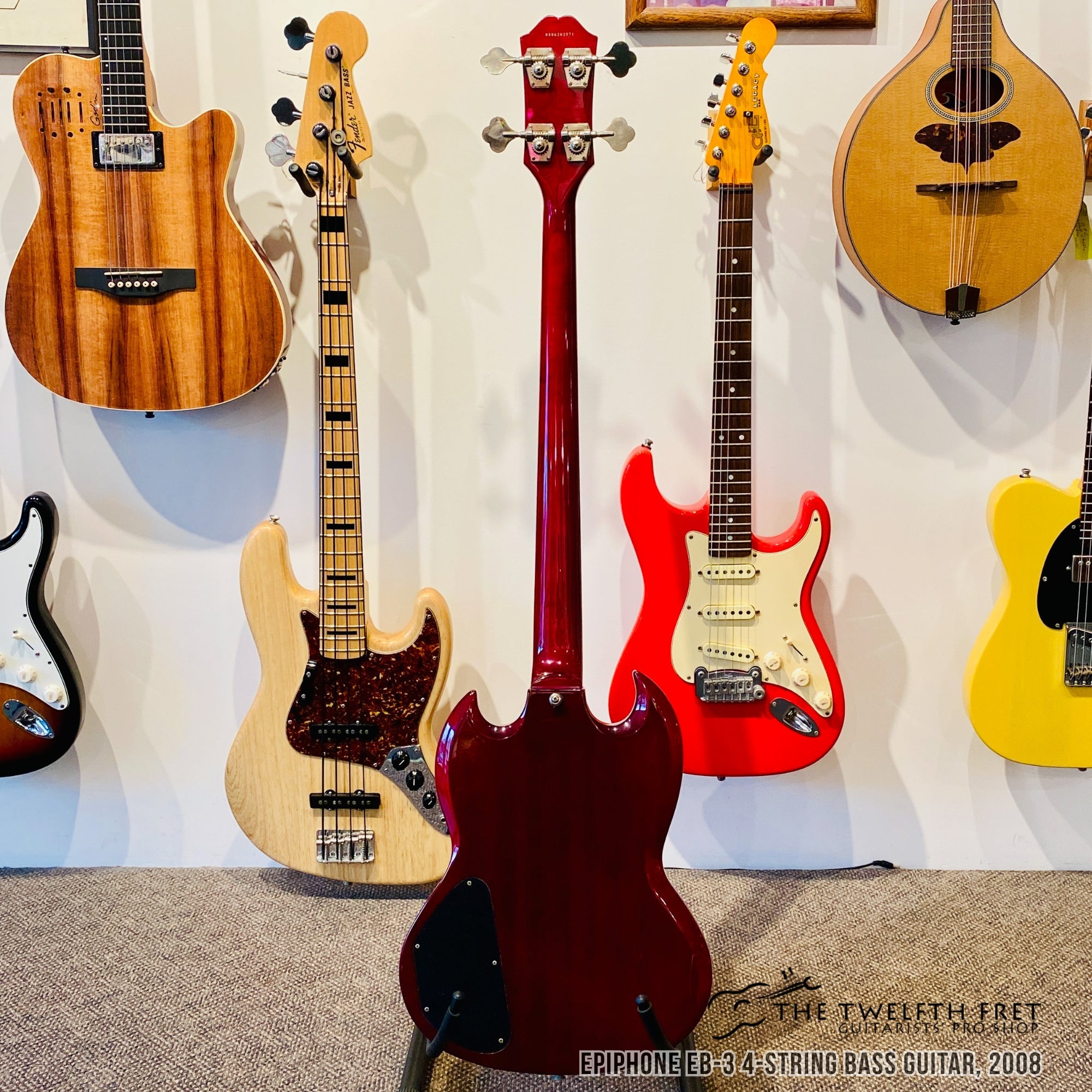 Epiphone EB-3 4-String Bass Guitar,  2008 - The Twelfth Fret