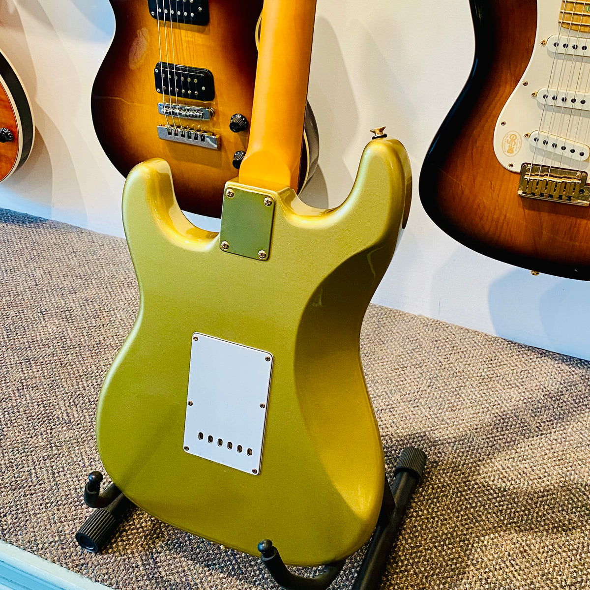 Partscaster Solidbody Electric Guitar Shoreline Gold [USED]