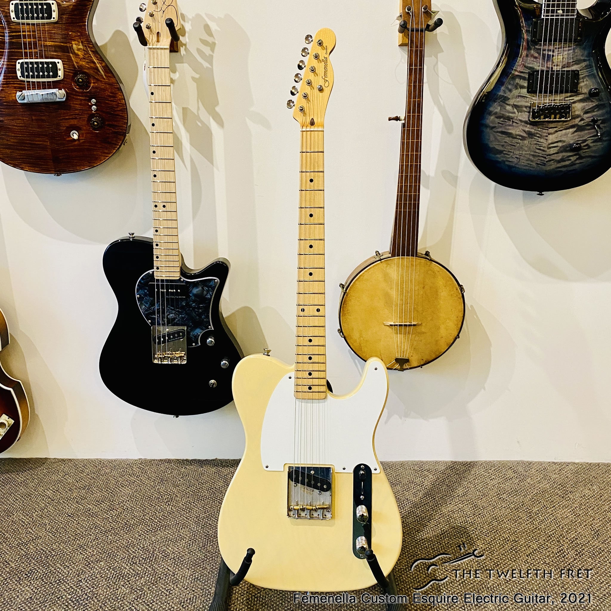 Femenella Custom Esquire Electric Guitar, 2021 - The Twelfth Fret