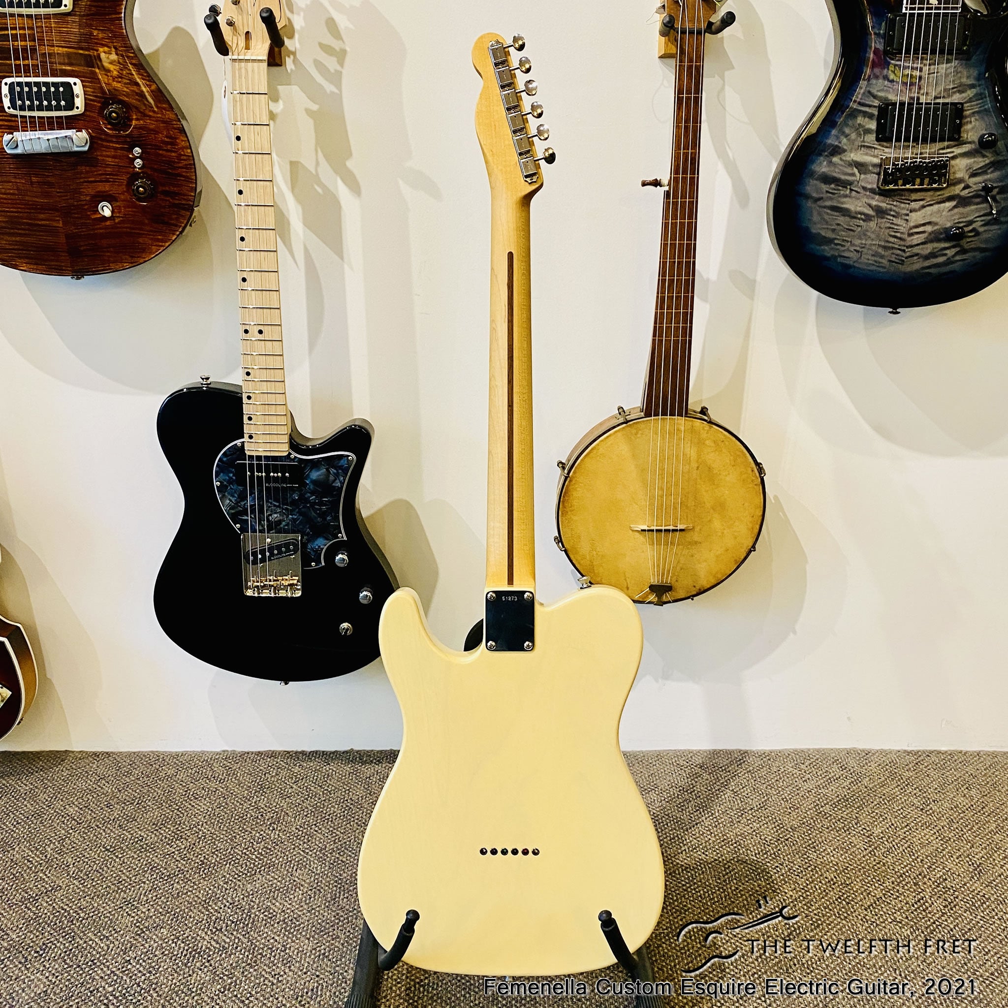 Femenella Custom Esquire Electric Guitar, 2021 - The Twelfth Fret