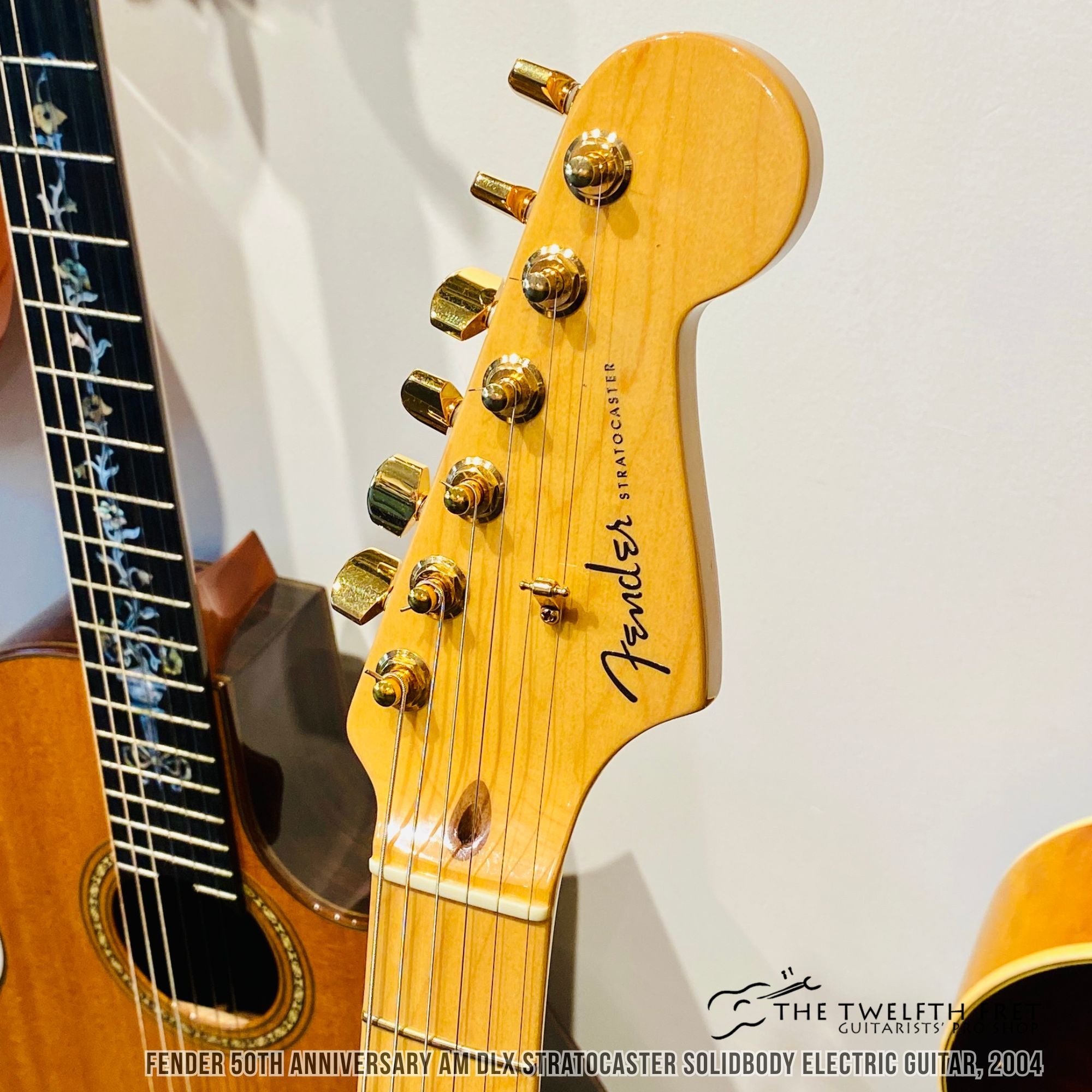 Fender 50th Anniversary AM DLX Stratocaster Solidbody Electric Guitar, 2004 - The Twelfth Fret