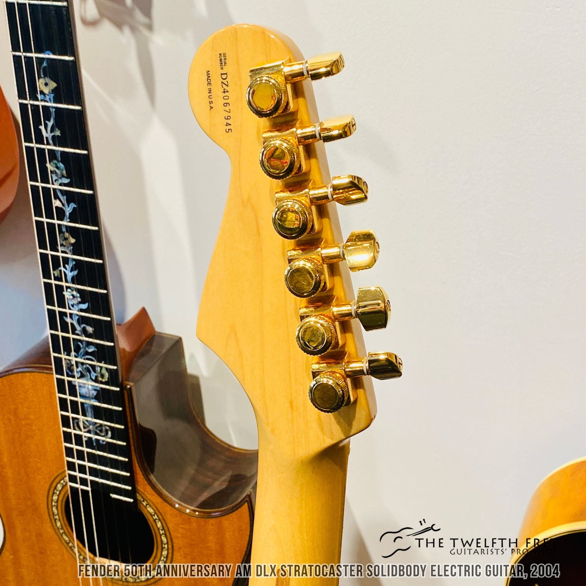 Fender 50th Anniversary AM DLX Stratocaster Solidbody Electric Guitar, 2004 - The Twelfth Fret