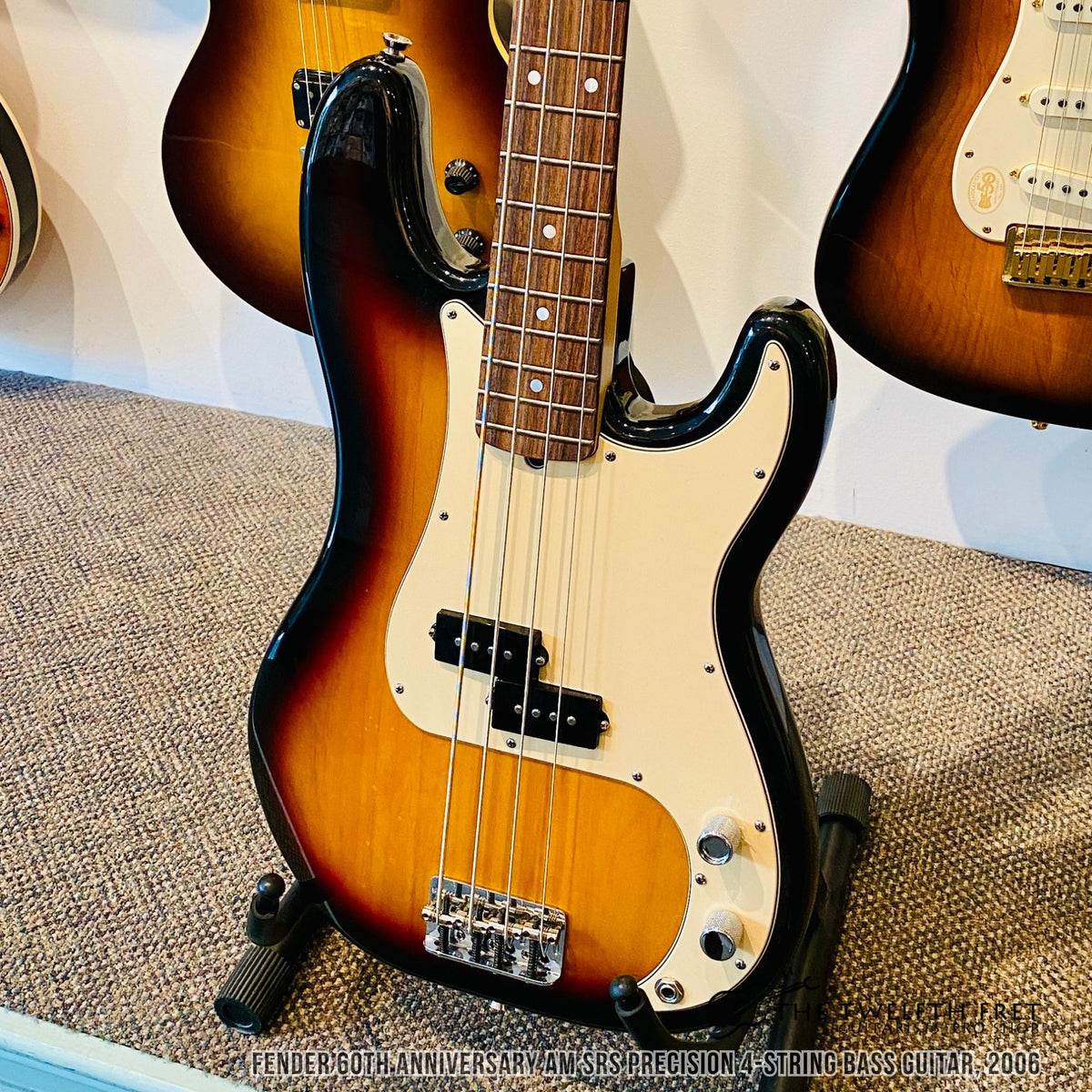 Fender 60th Anniversary AM SRS Precision 4-String Bass Guitar, 2006 - The Twelfth Fret