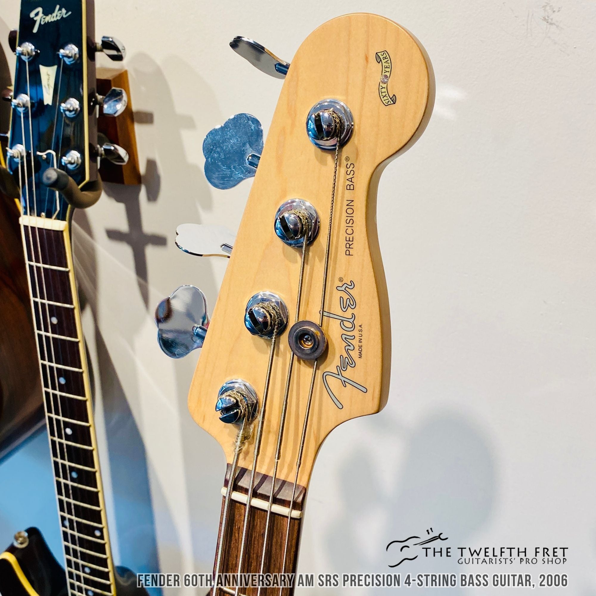 Fender 60th Anniversary AM SRS Precision 4-String Bass Guitar, 2006 - The Twelfth Fret