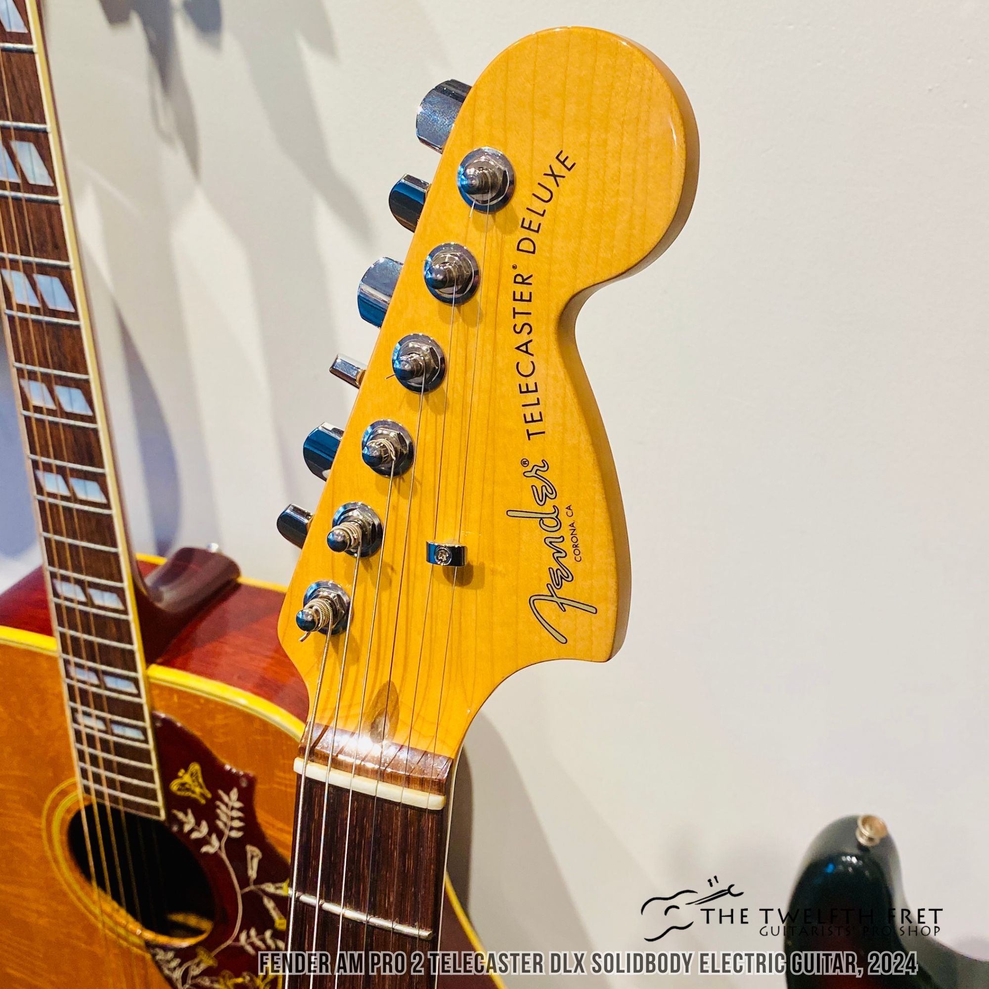 Fender AM Pro 2 Telecaster DLX Solidbody Electric Guitar, 2024 - The Twelfth Fret