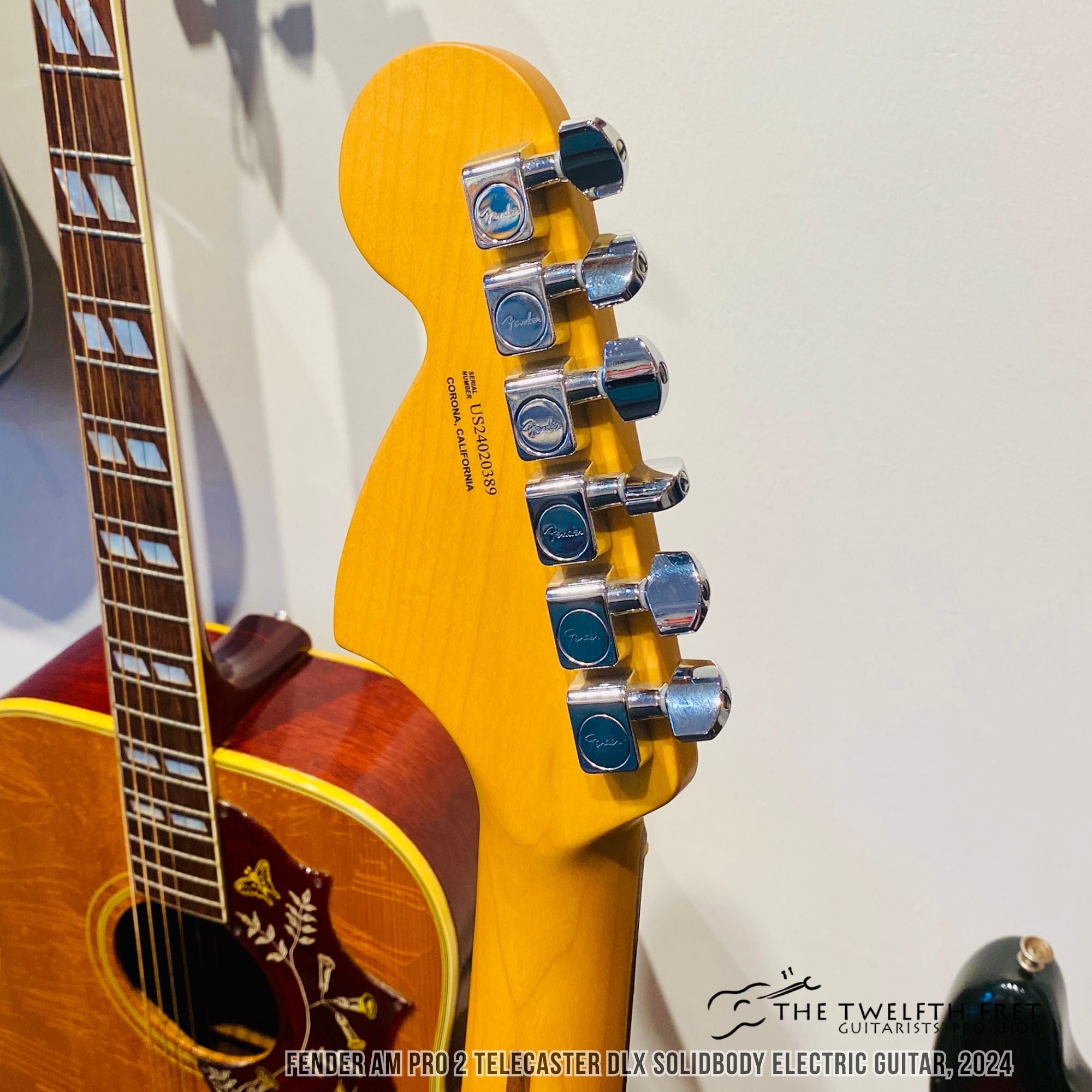 Fender AM Pro 2 Telecaster DLX Solidbody Electric Guitar, 2024 - The Twelfth Fret