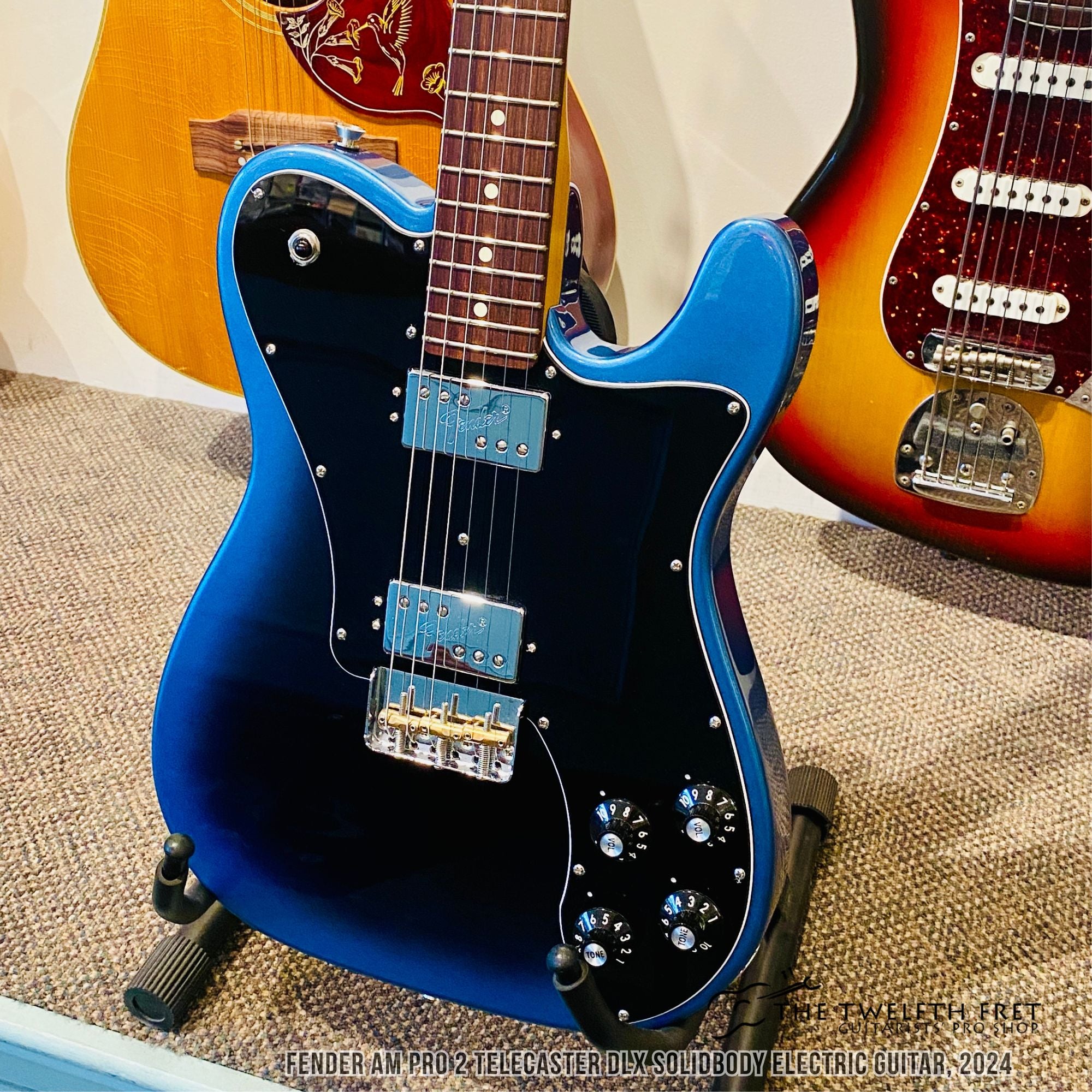 Fender AM Pro 2 Telecaster DLX Solidbody Electric Guitar, 2024 - The Twelfth Fret