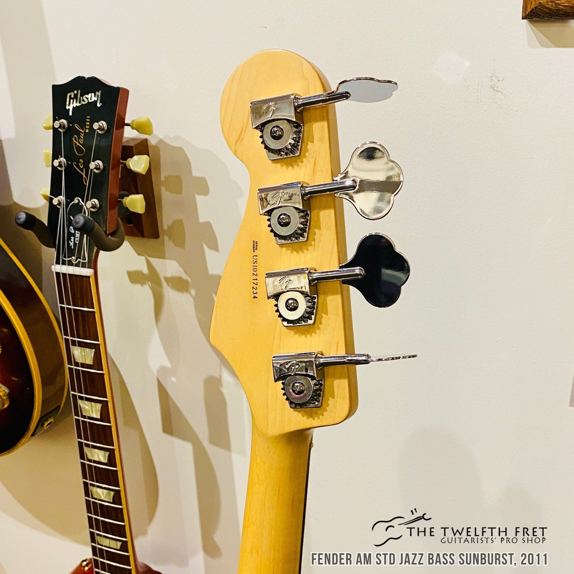 Fender AM STD Jazz Bass Sunburst, 2011  - The Twelfth Fret