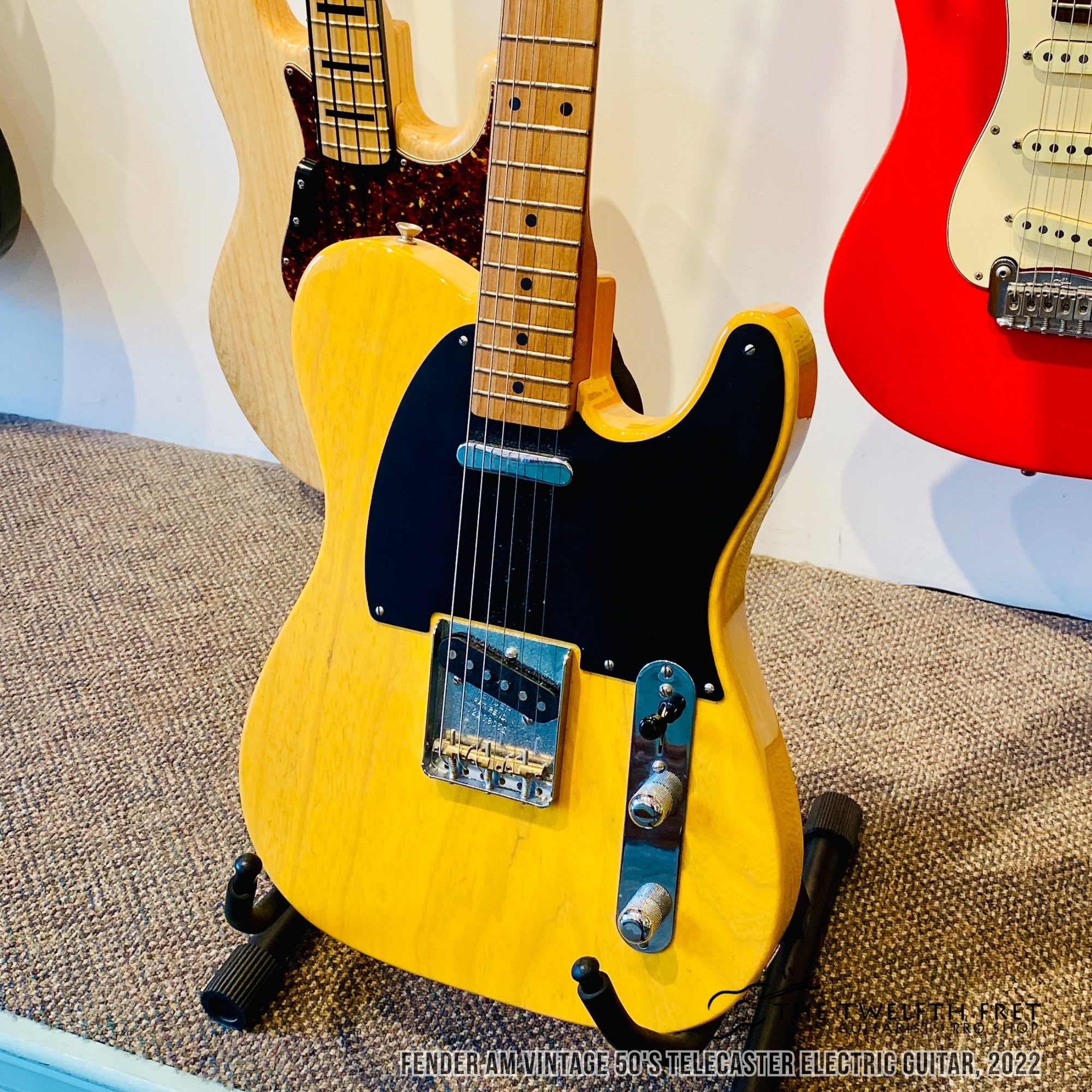Fender AM Vintage 50's Telecaster Electric Guitar, 2022 - The Twelfth Fret