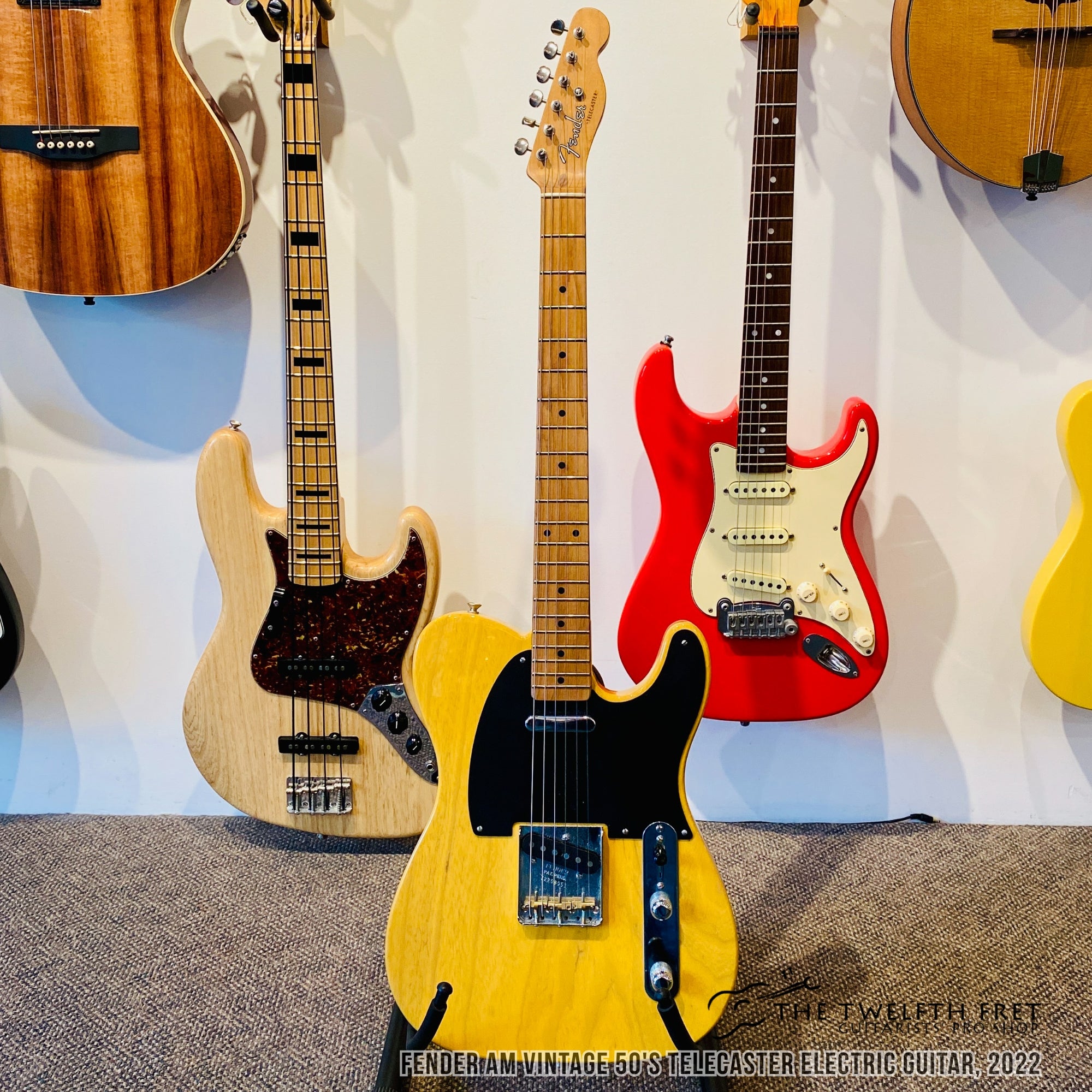 Fender AM Vintage 50's Telecaster Electric Guitar, 2022 - The Twelfth Fret