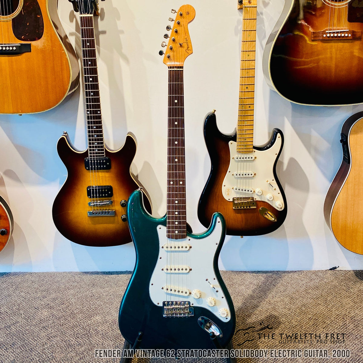 Fender AM Vintage 62 Stratocaster Solidbody Electric Guitar, 2000 - The Twelfth Fret