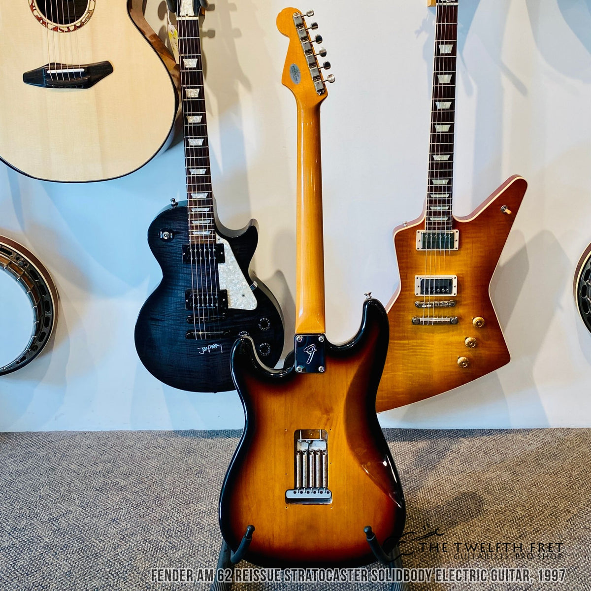 Fender AM 62 Reissue Stratocaster Solidbody Electric Guitar, 1997 - The Twelfth Fret