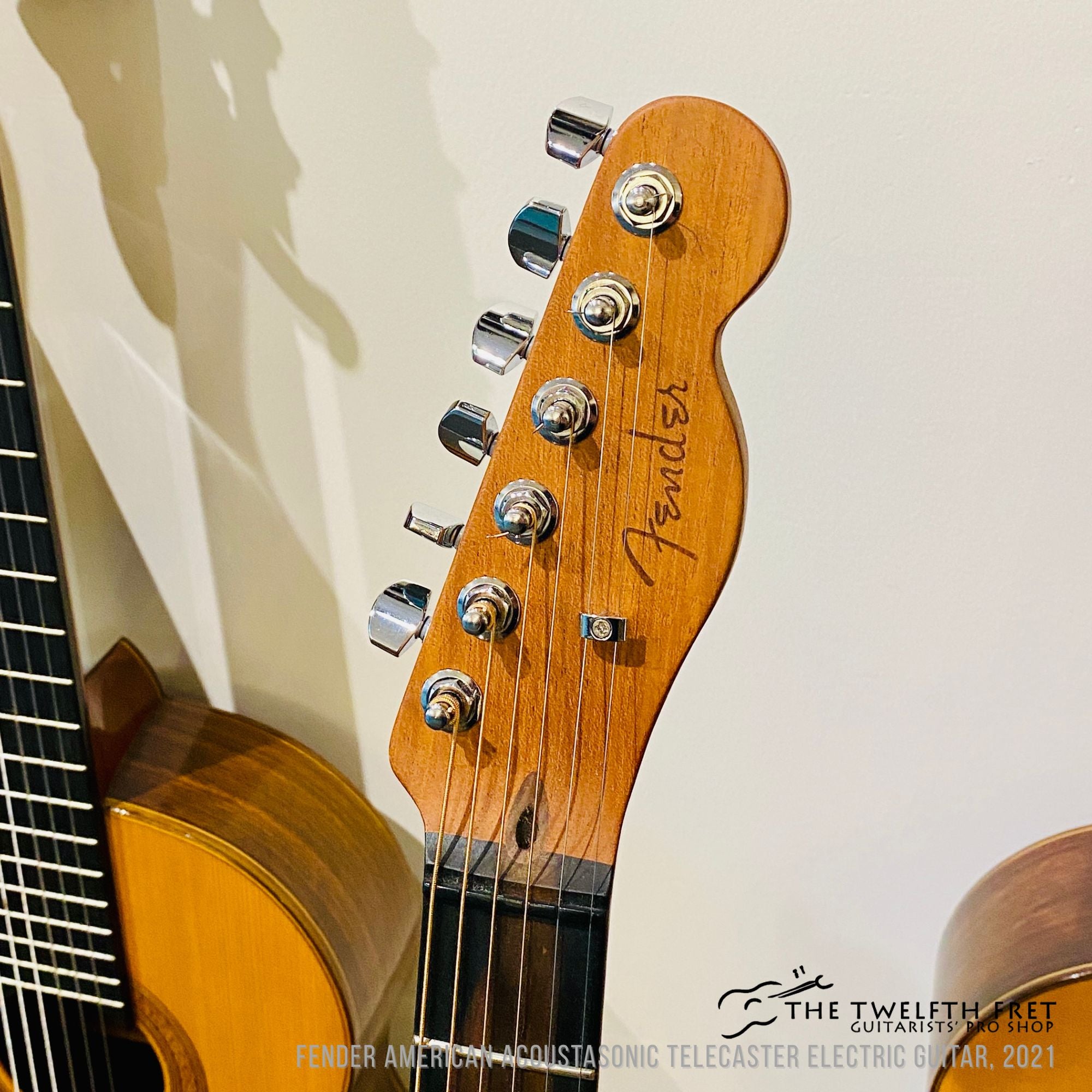 Fender American Acoustasonic Telecaster Electric Guitar, 2021 - The Twelfth Fret
