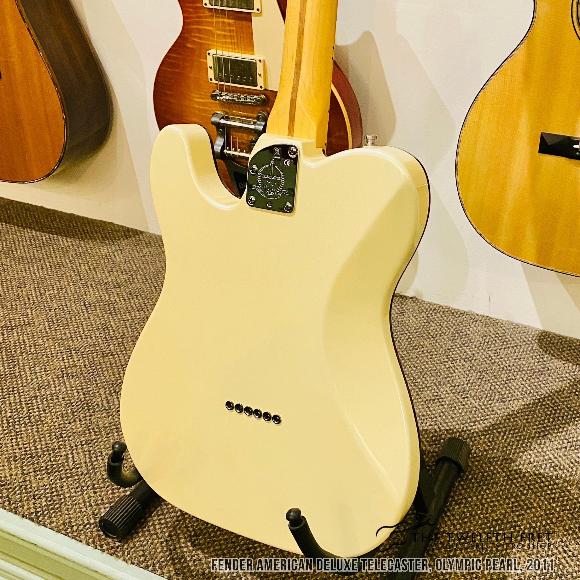 Fender American Deluxe Telecaster, Olympic Pearl, 2011 - The Twelfth Fret