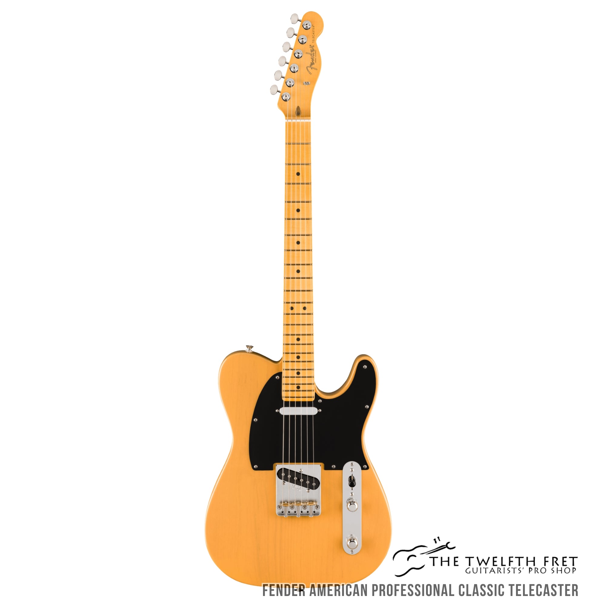 Fender American Professional Classic Telecaster Butterscotch Blonde - The Twelfth Fret