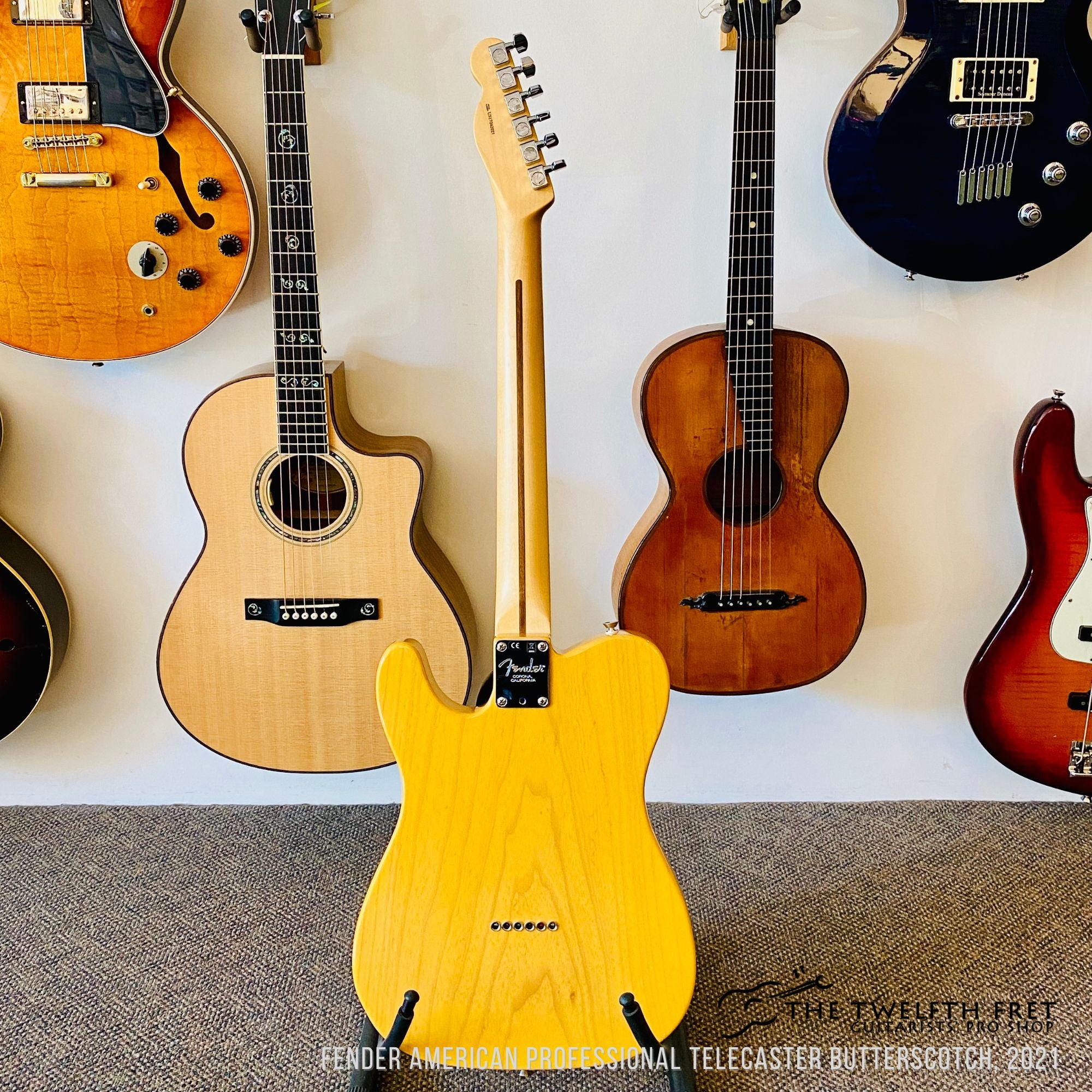 Fender American Professional Telecaster Butterscotch, 2021 - The Twelfth Fret