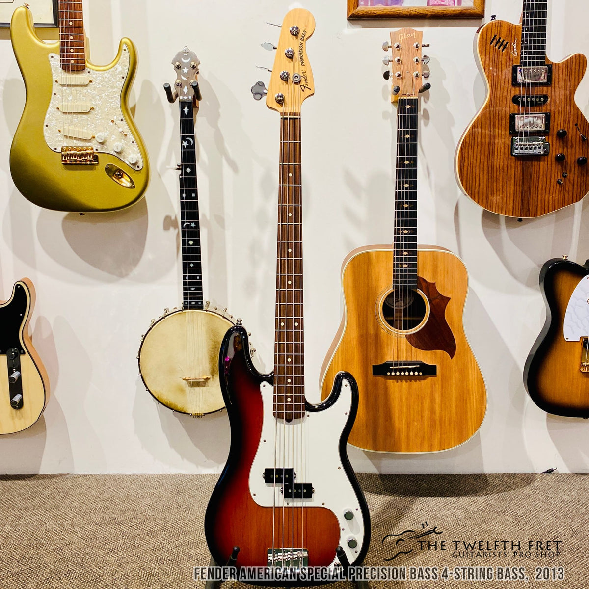 Fender American Special Precision Bass 4-String Bass Guitar, 2013 - The Twelfth Fret