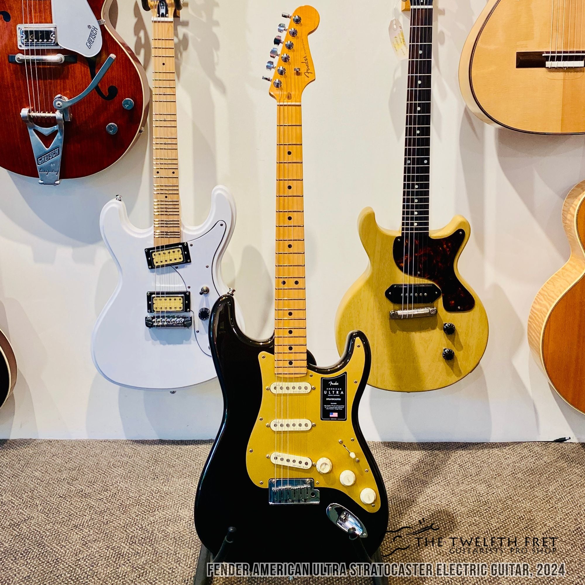 Fender American Ultra Stratocaster Electric Guitar, 2024 - The Twelfth Fret