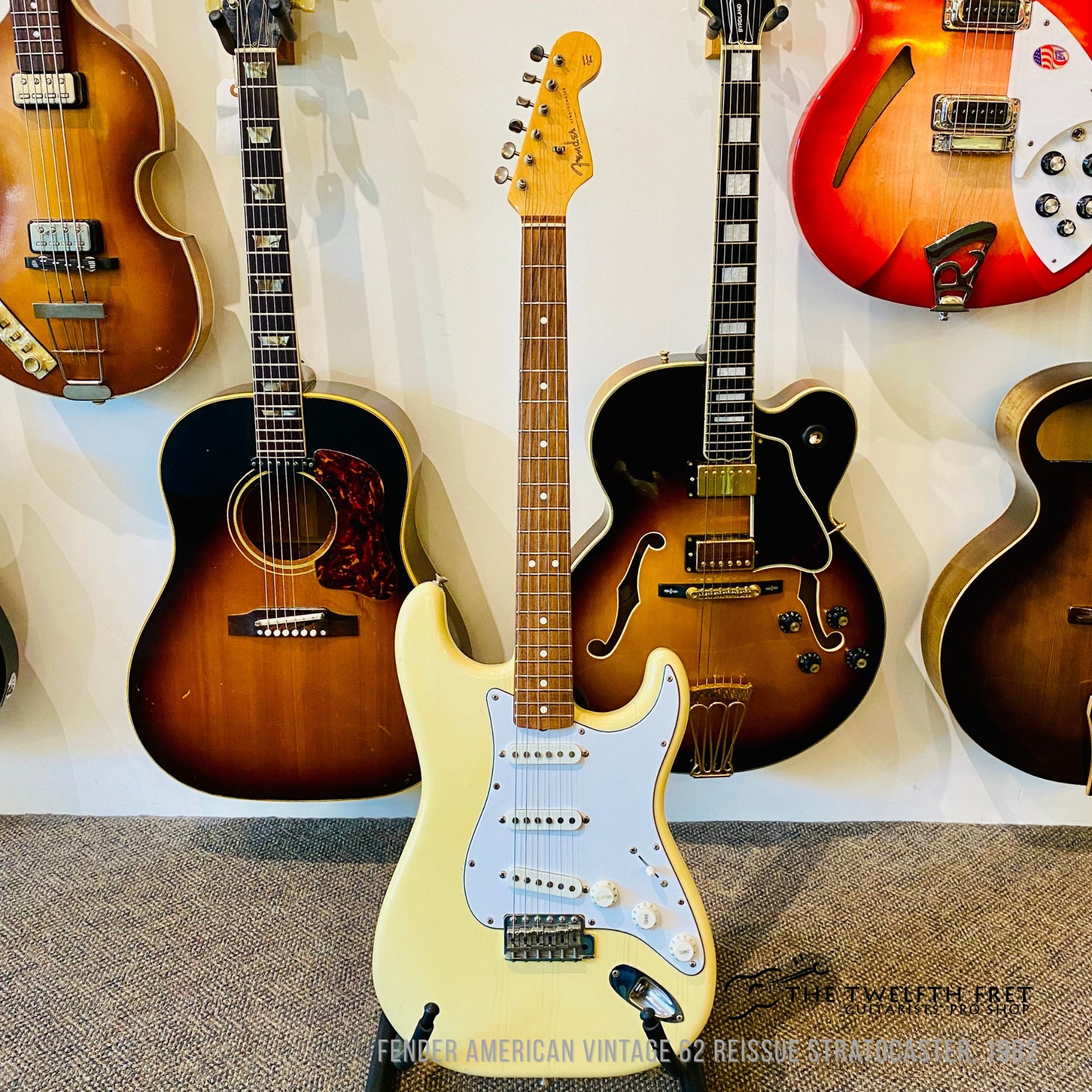 Fender American Vintage 62 Reissue Stratocaster, 1982 - The Twelfth Fret