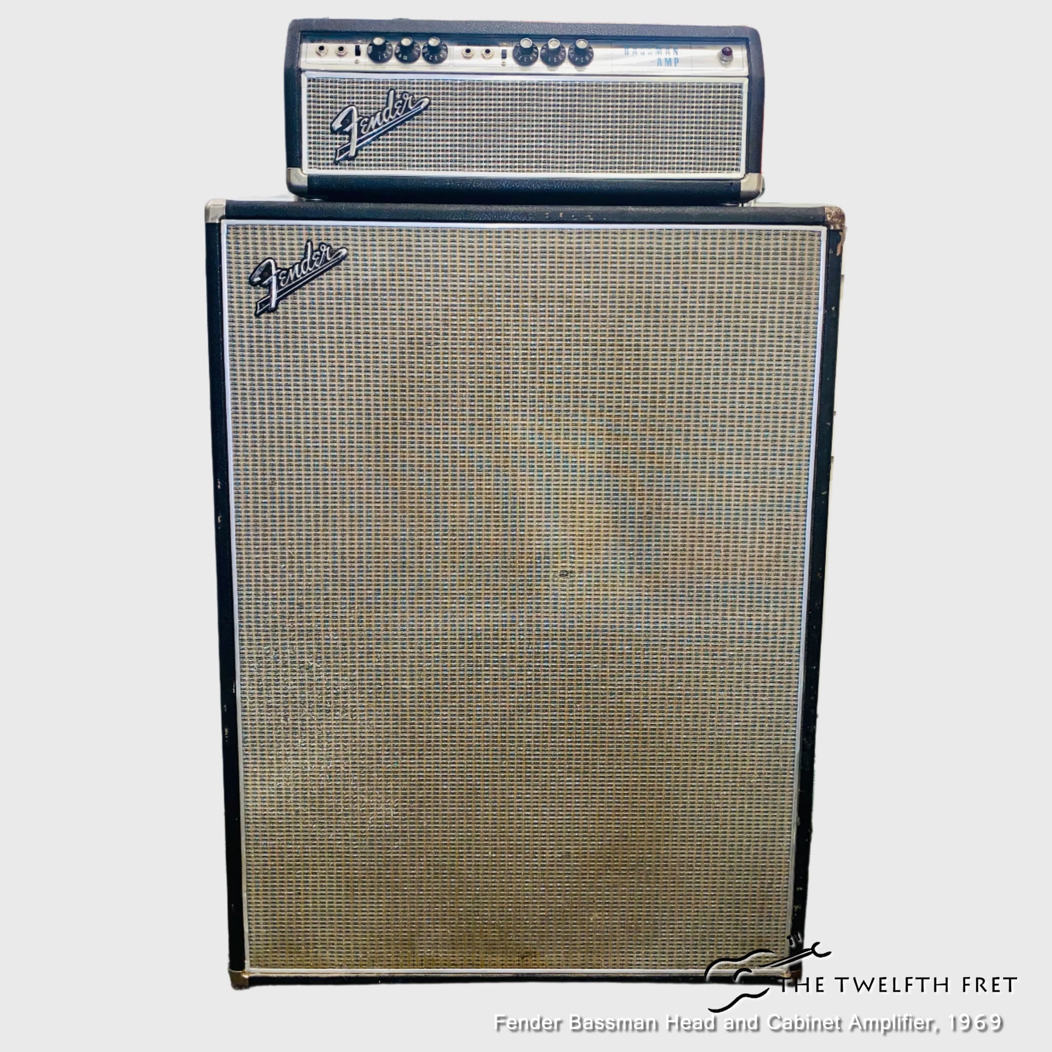 Fender Bassman Head and Cabinet Amplifier, 1969 - [USED] | The Twelfth Fret