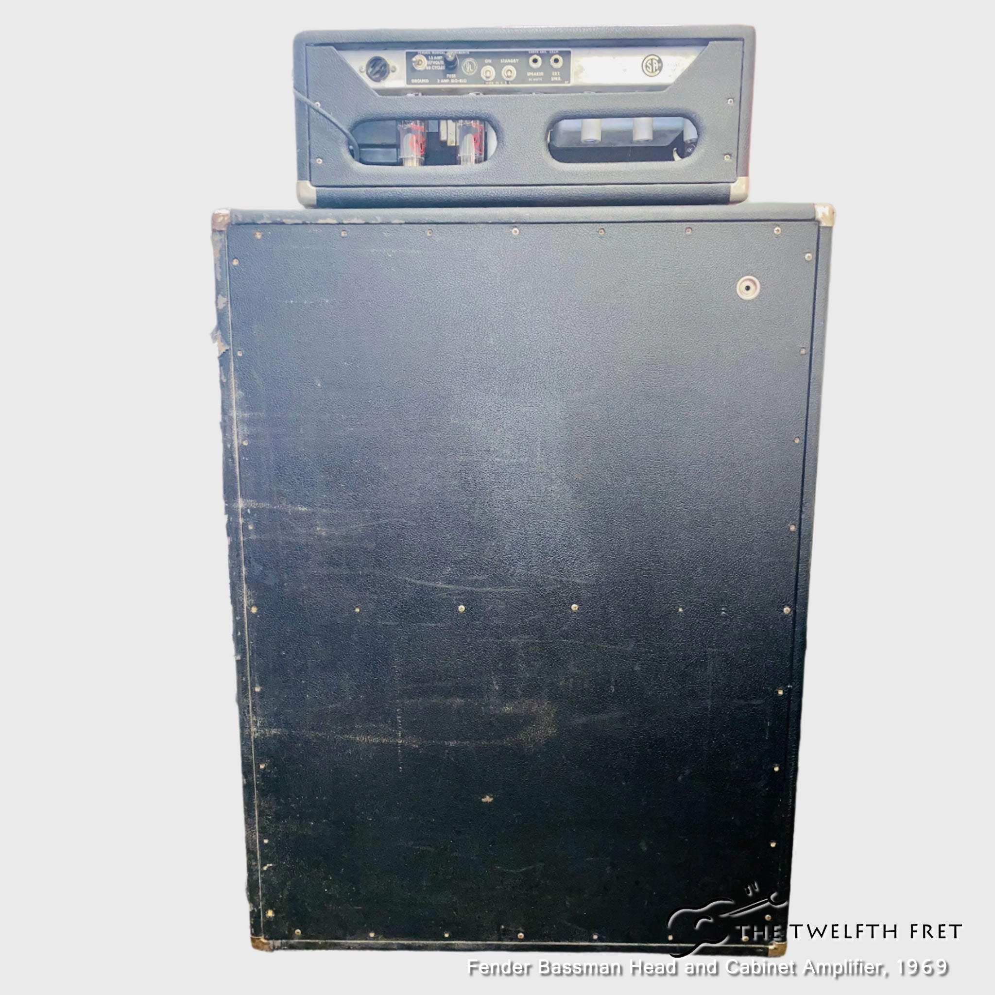 Fender Bassman Head and Cabinet Amplifier, 1969 - [USED] | The Twelfth Fret