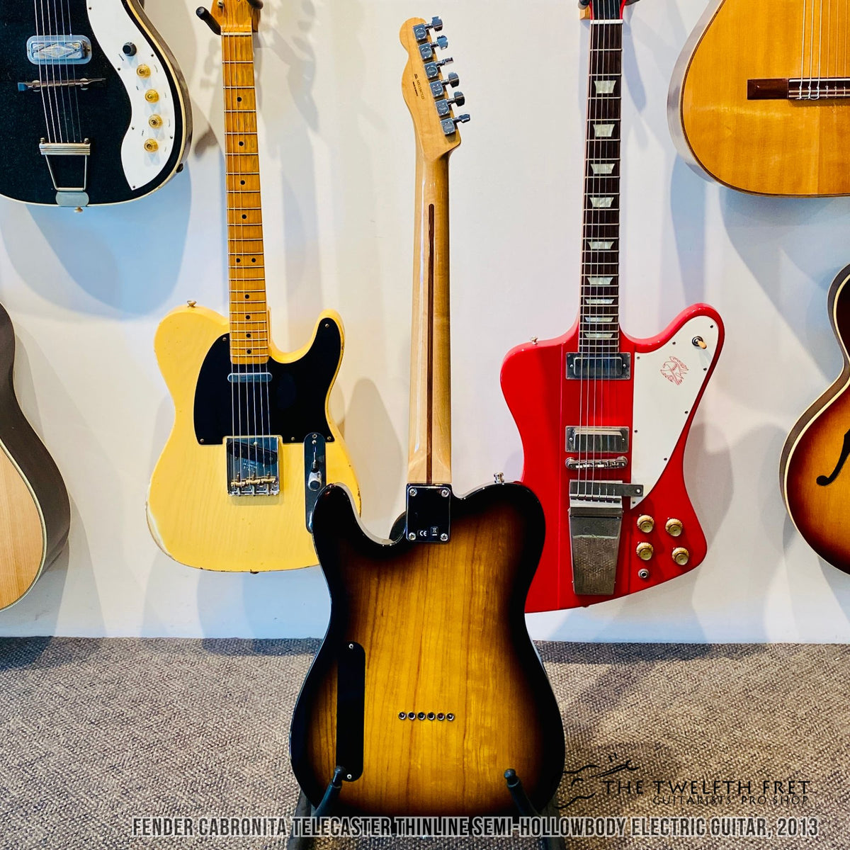 Fender Cabronita Telecaster Thinline Semi hollow Electric Guitar, 2013 - The Twelfth Fret