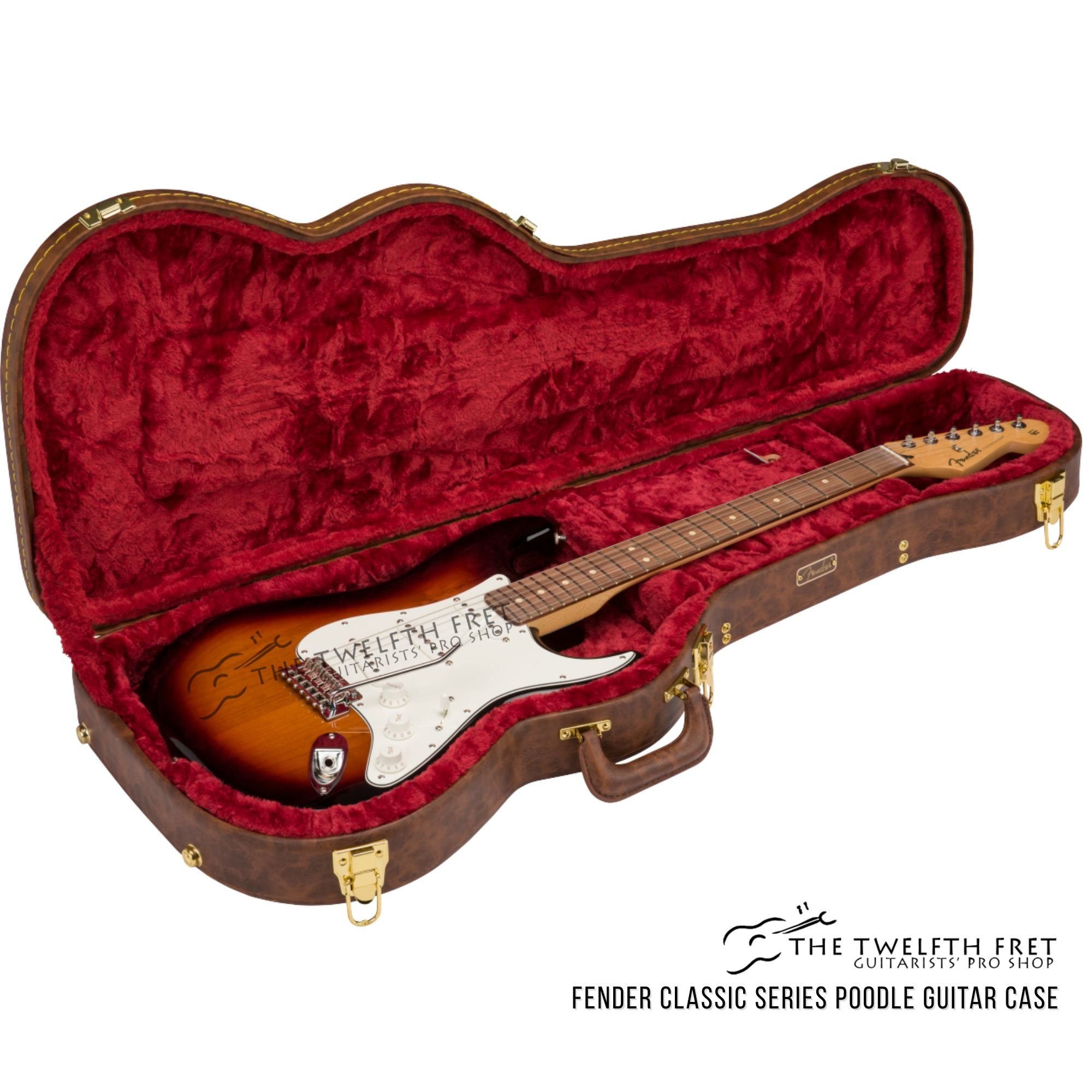 Fender Classic Series Poodle Guitar Case - The Twelfth Fret