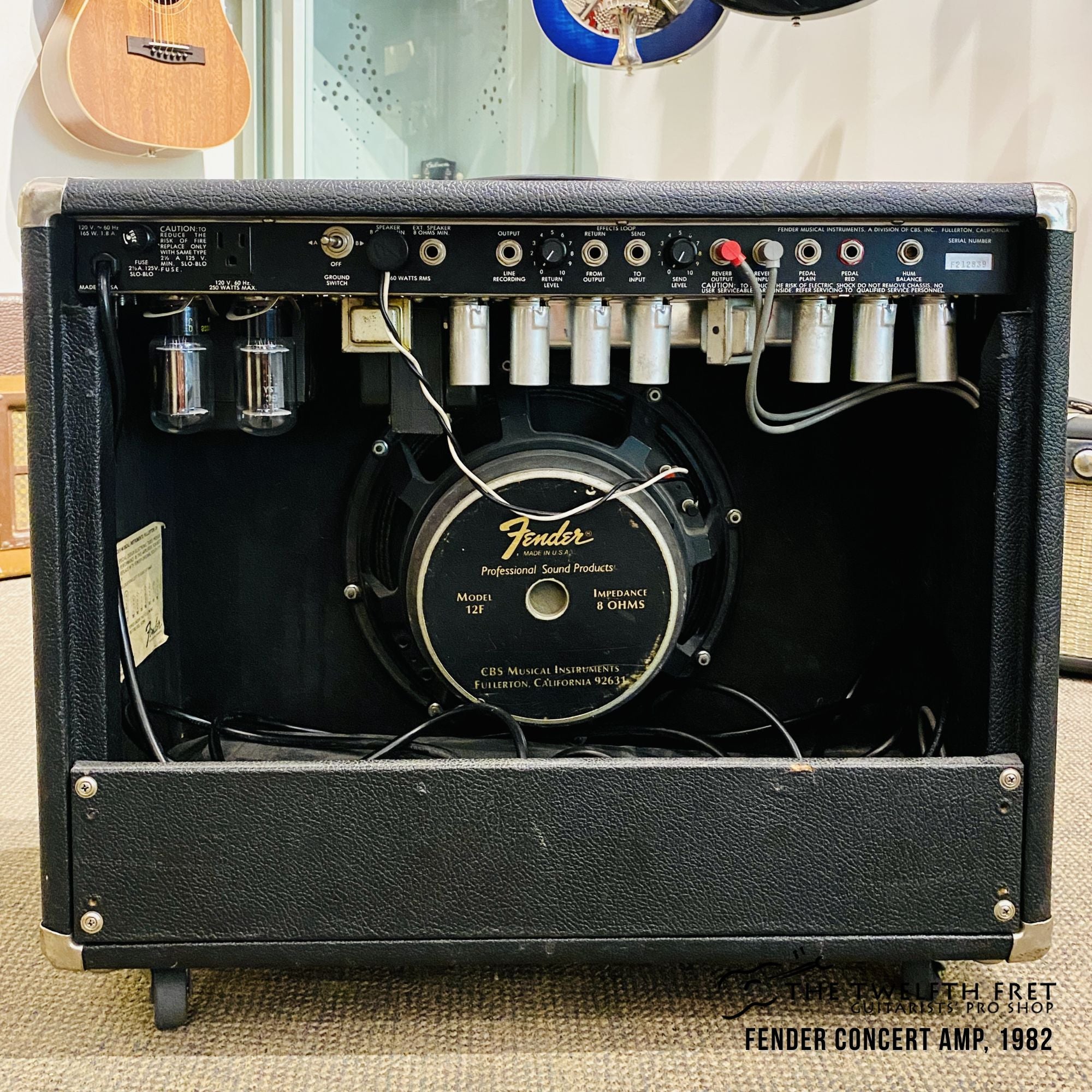 Fender Concert Amp, 1982 - The Twelfth Fret