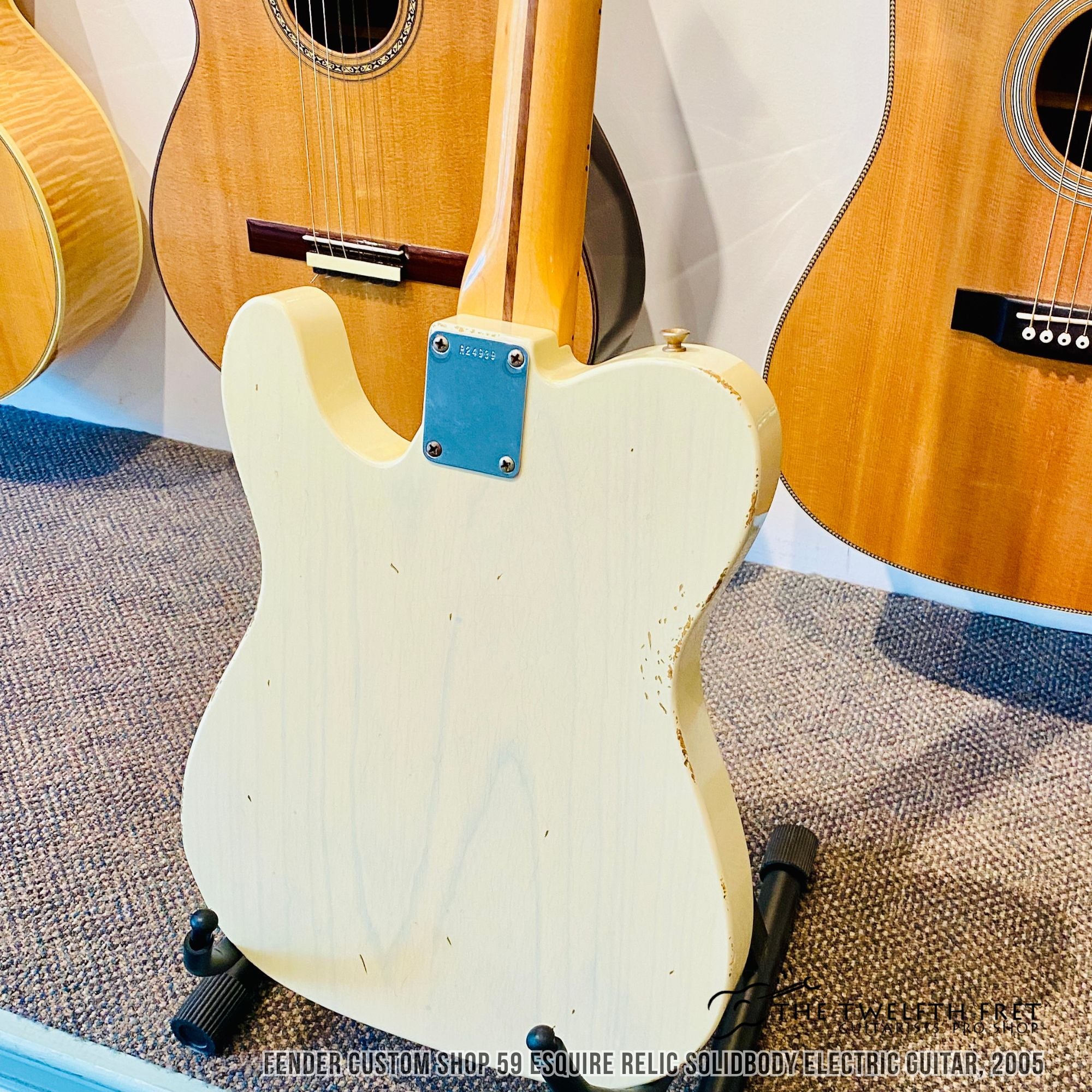 Fender Custom Shop 59 Esquire Relic Solidbody Electric Guitar, 2005 - The Twelfth Fret