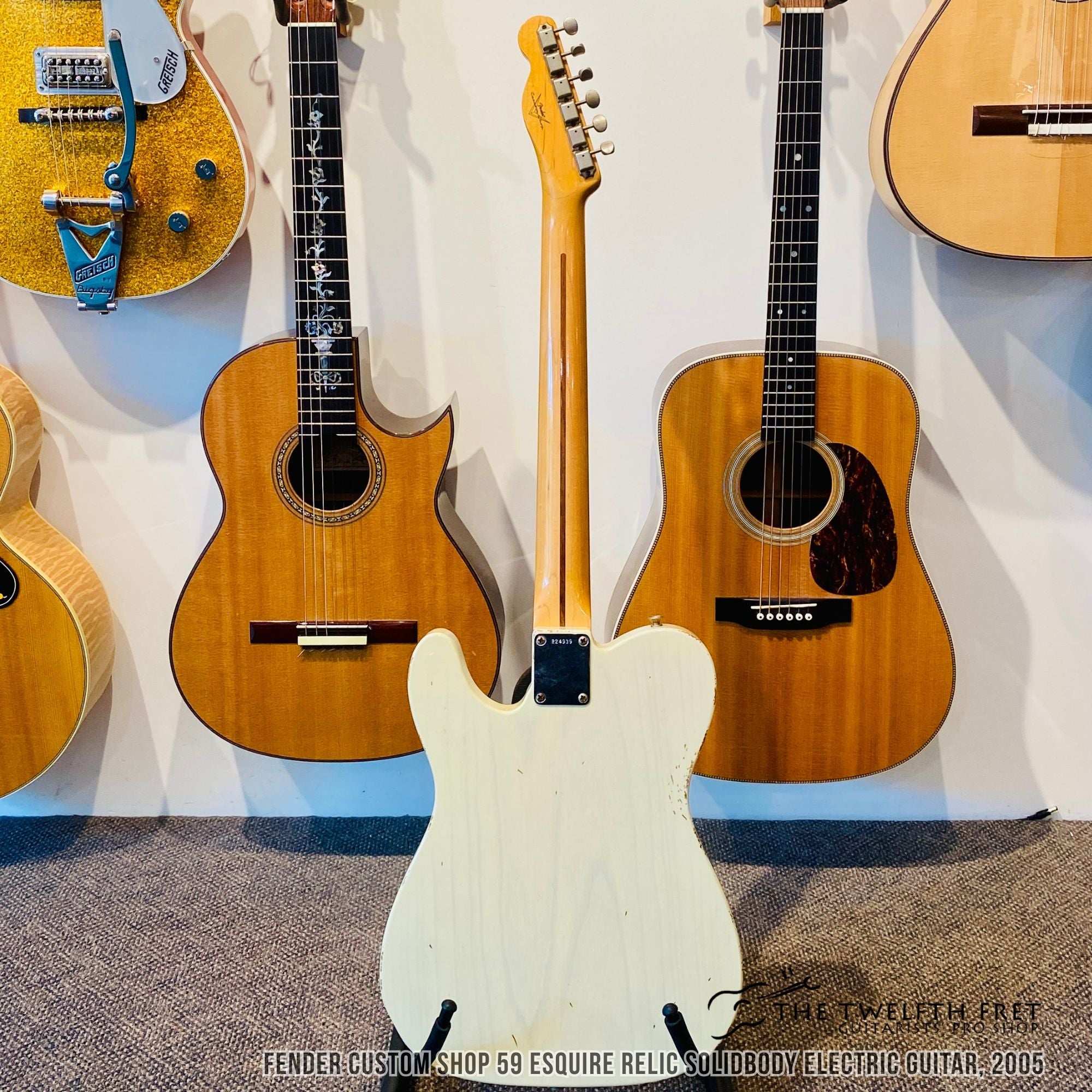 Fender Custom Shop 59 Esquire Relic Solidbody Electric Guitar, 2005 - The Twelfth Fret