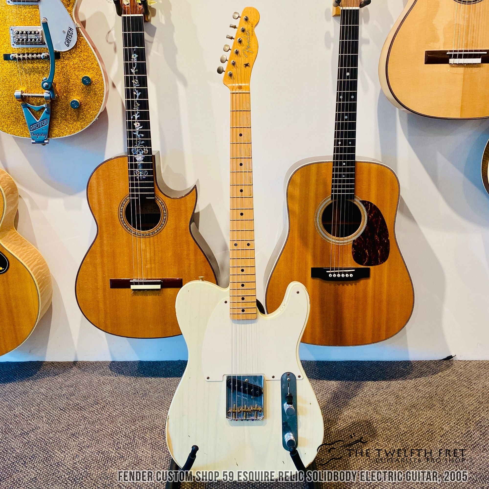 Fender Custom Shop 59 Esquire Relic Solidbody Electric Guitar, 2005 - The Twelfth Fret