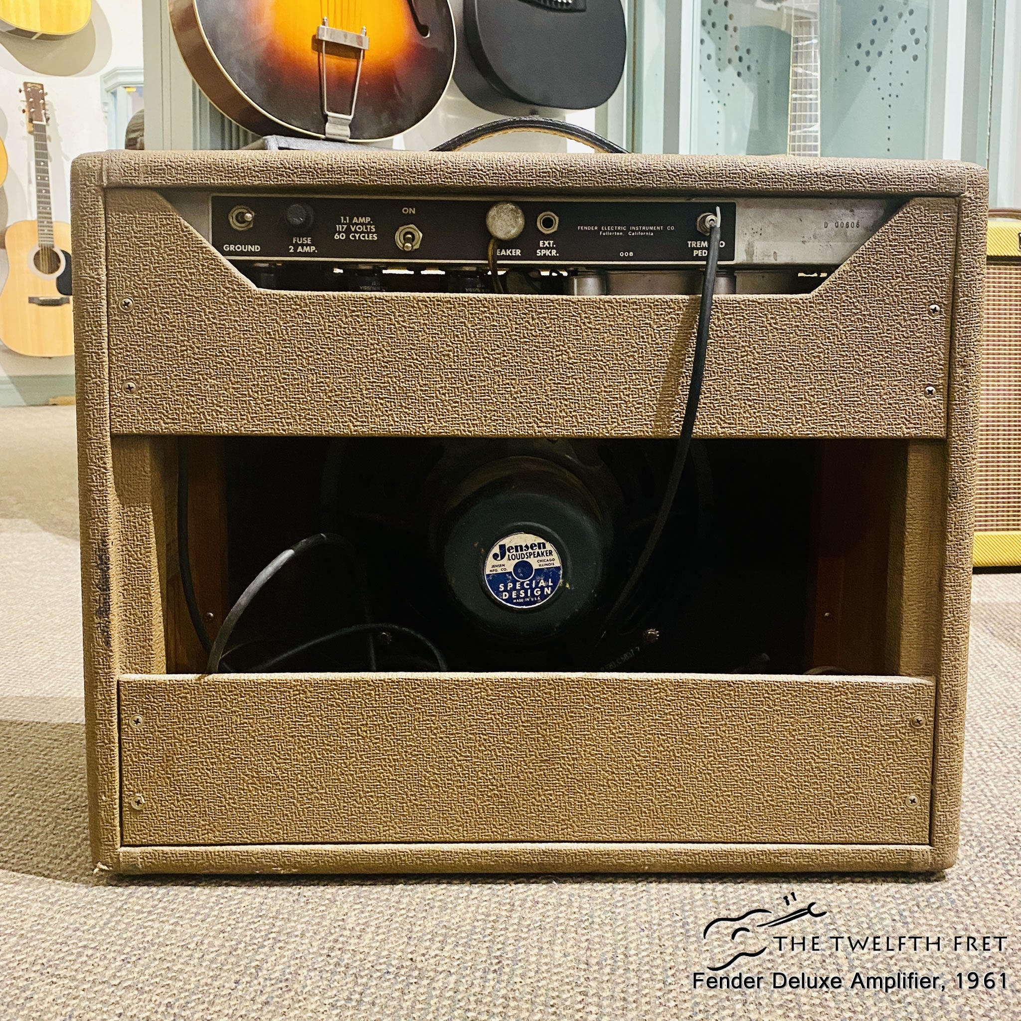 Fender Deluxe Amplifier, 1961 - The Twelfth Fret