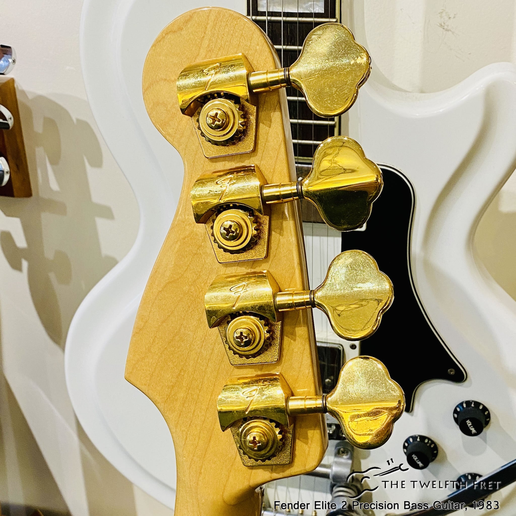 【Fender USA】Elite II Precision Bass Fender Gold Elite Precision Bass II 1983 - 1985 | Reverb