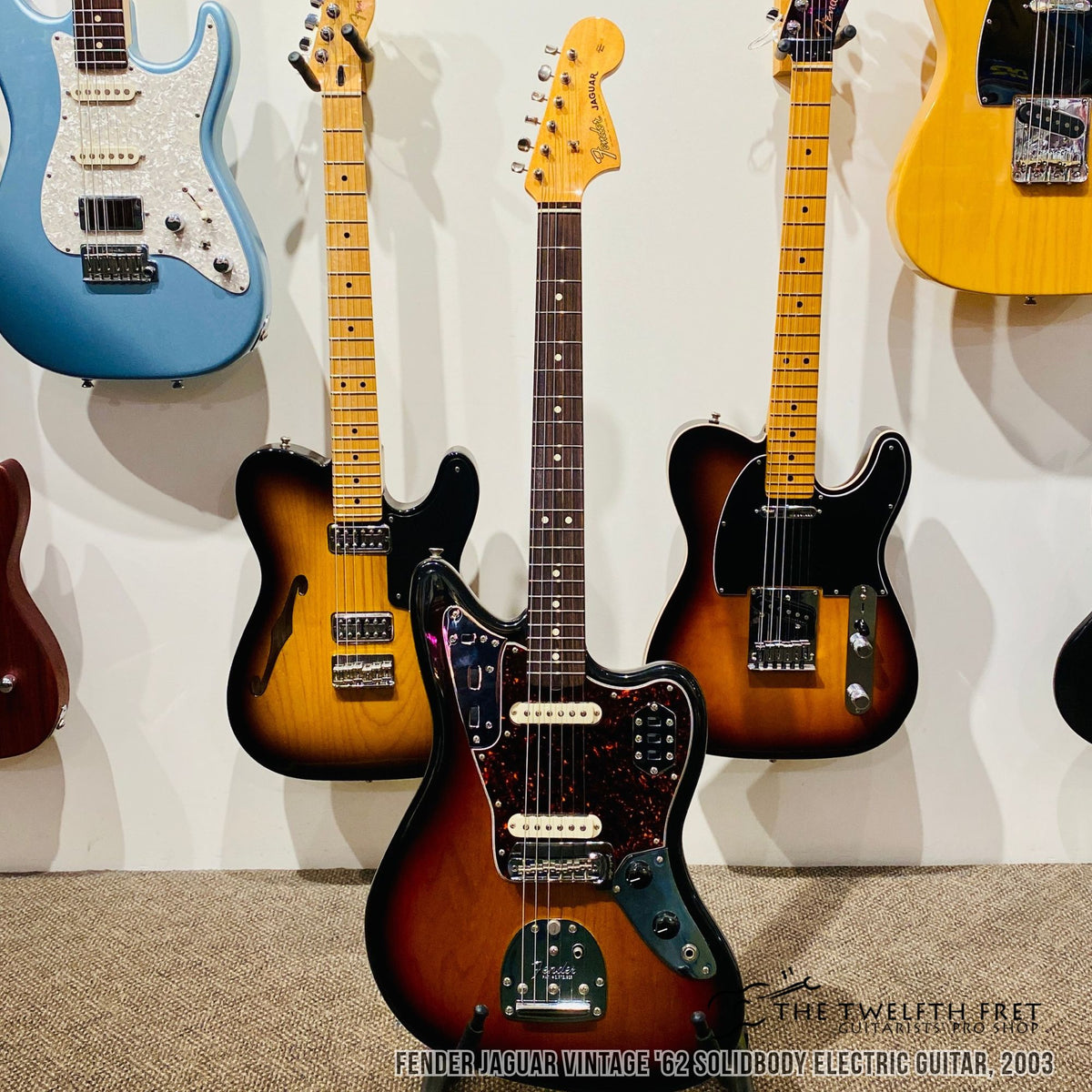 Fender Jaguar Vintage '62 Solidbody Electric Guitar, 2003 - The Twelfth Fret