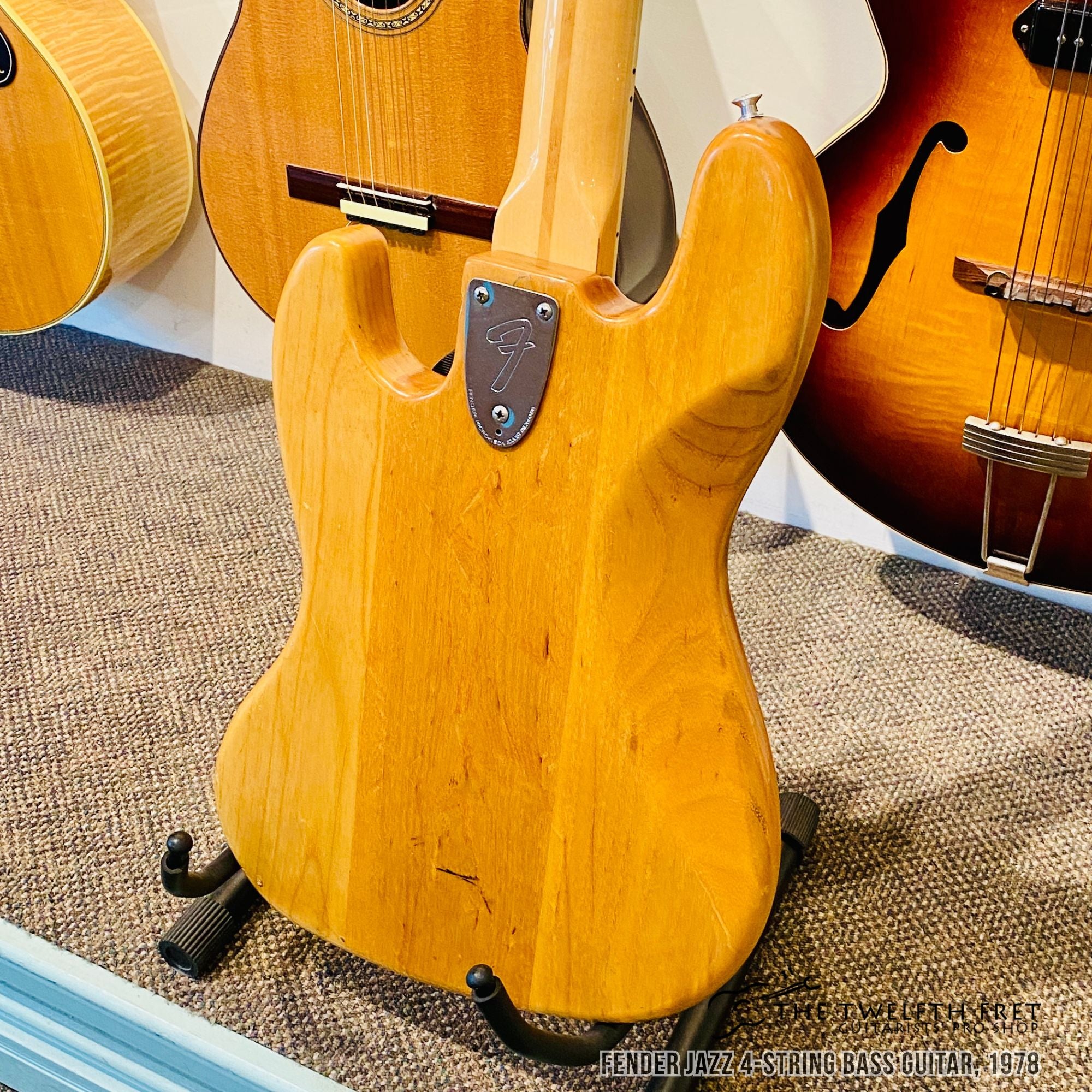 Fender Jazz 4-String Bass Guitar, 1978 - The Twelfth Fret