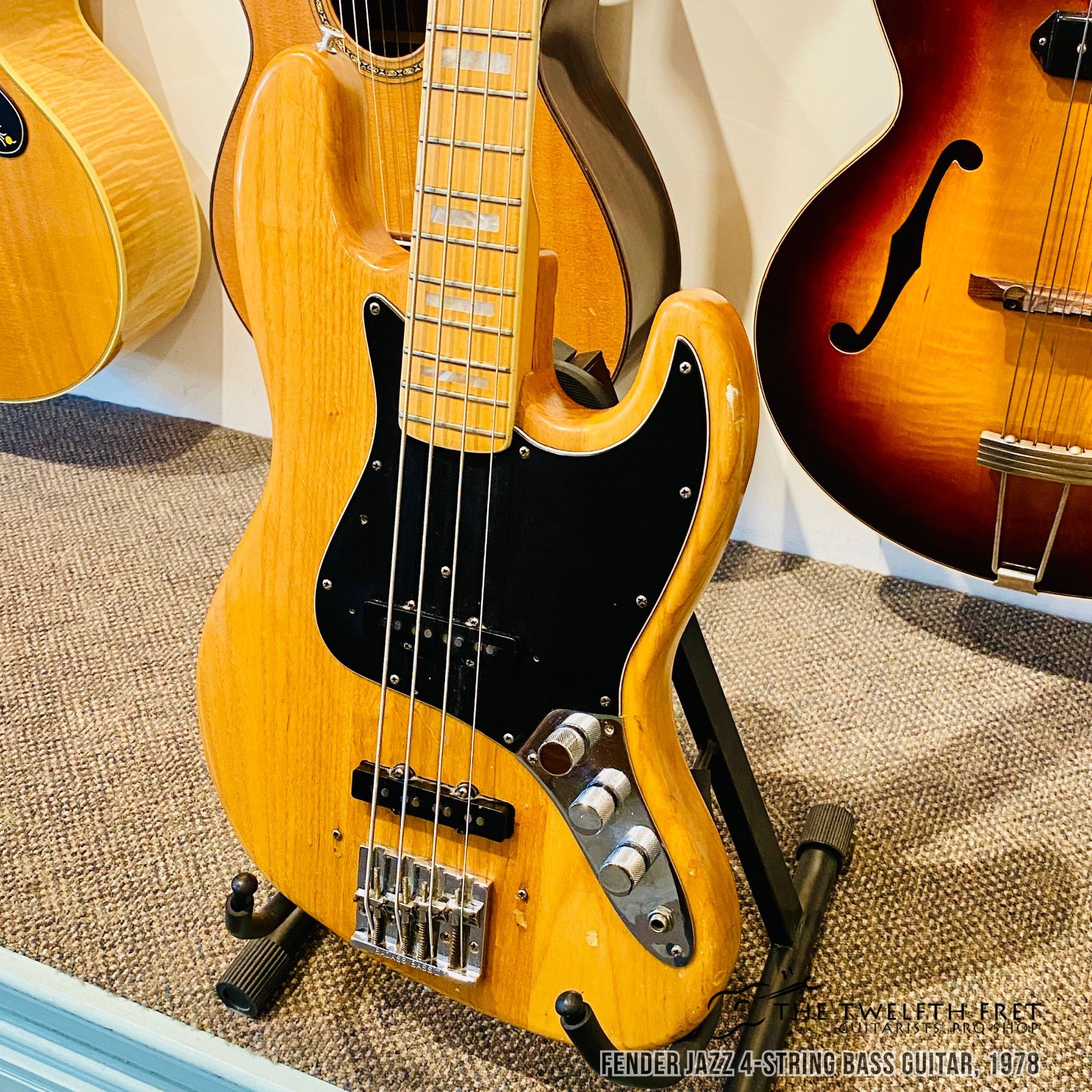 Fender Jazz 4-String Bass Guitar, 1978 - The Twelfth Fret