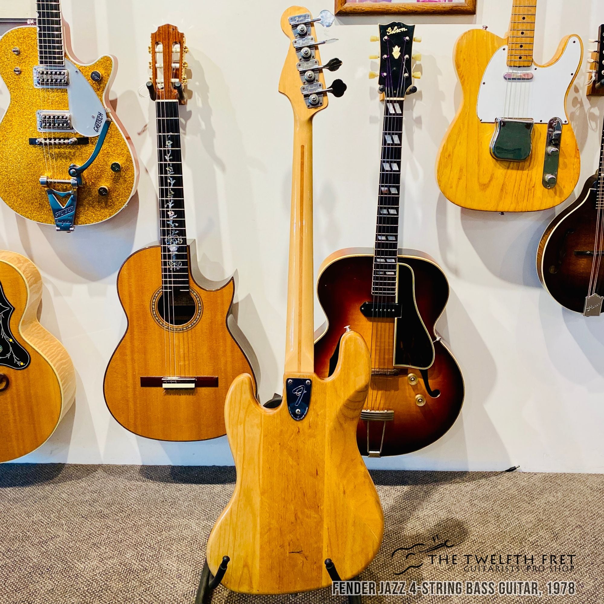 Fender Jazz 4-String Bass Guitar, 1978 - The Twelfth Fret